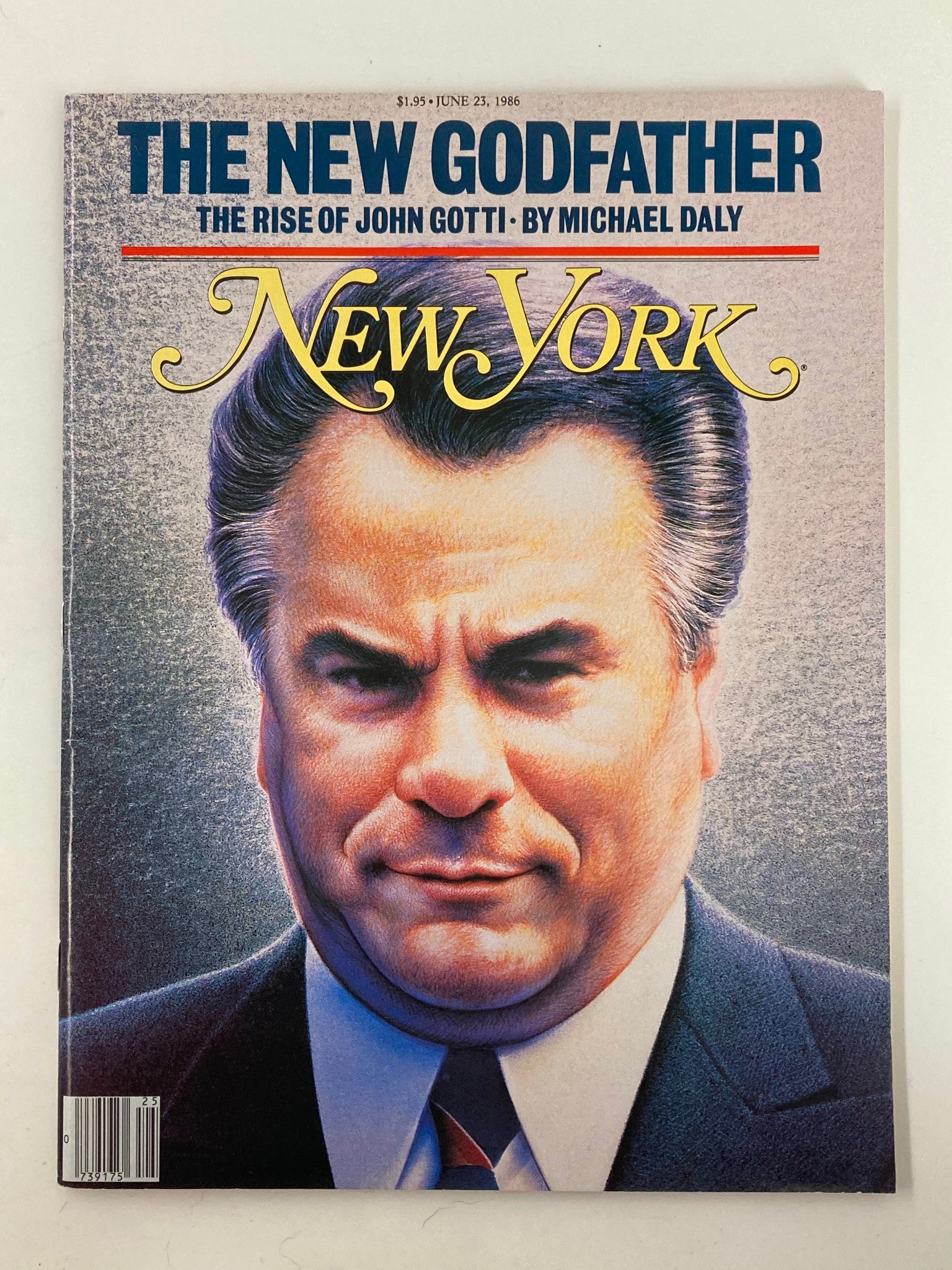 VTG New York Magazine June 23 1986 The Rise of John Gotti No Label VG