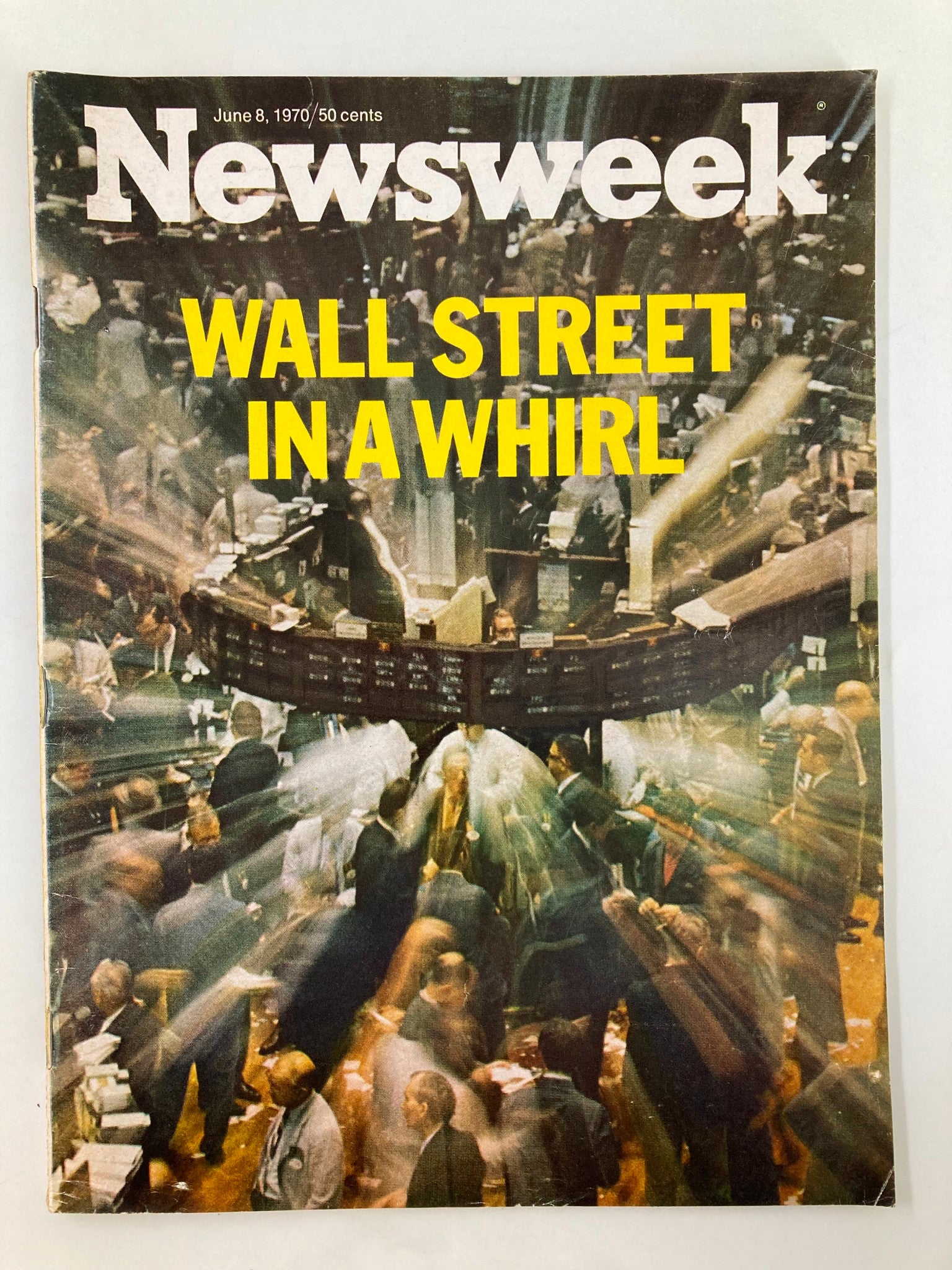 VTG Newsweek Magazine June 8 1970 Wall Street In A Whirl No Label