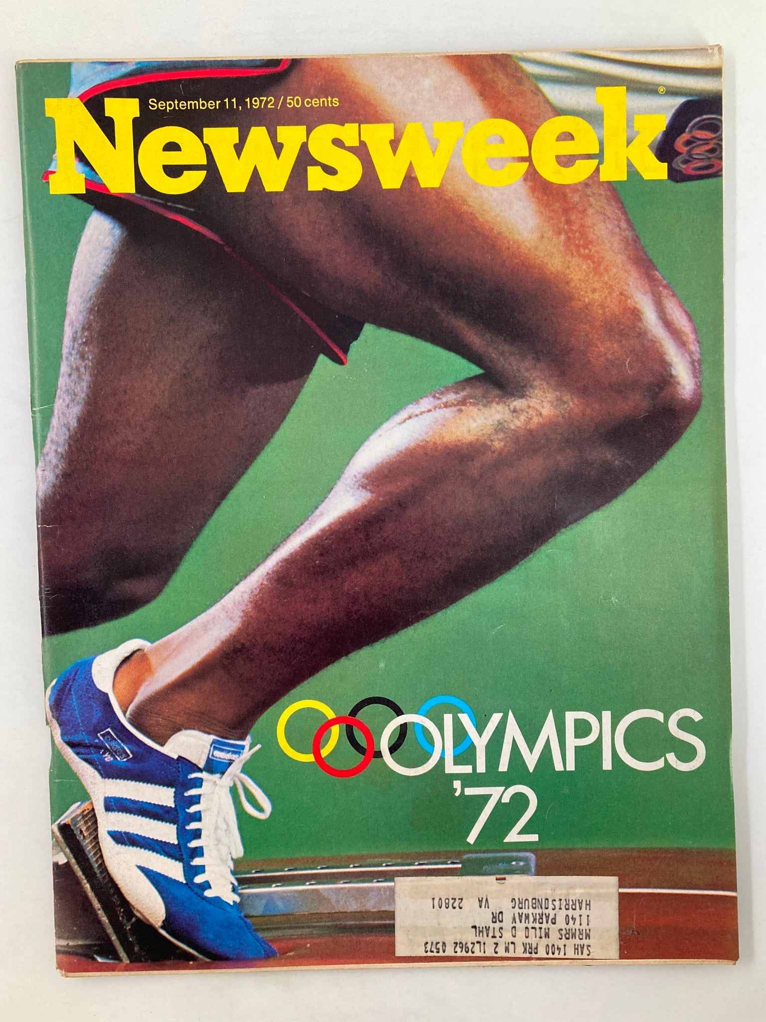 VTG Newsweek Magazine September 11 1972 The Olympics 1972