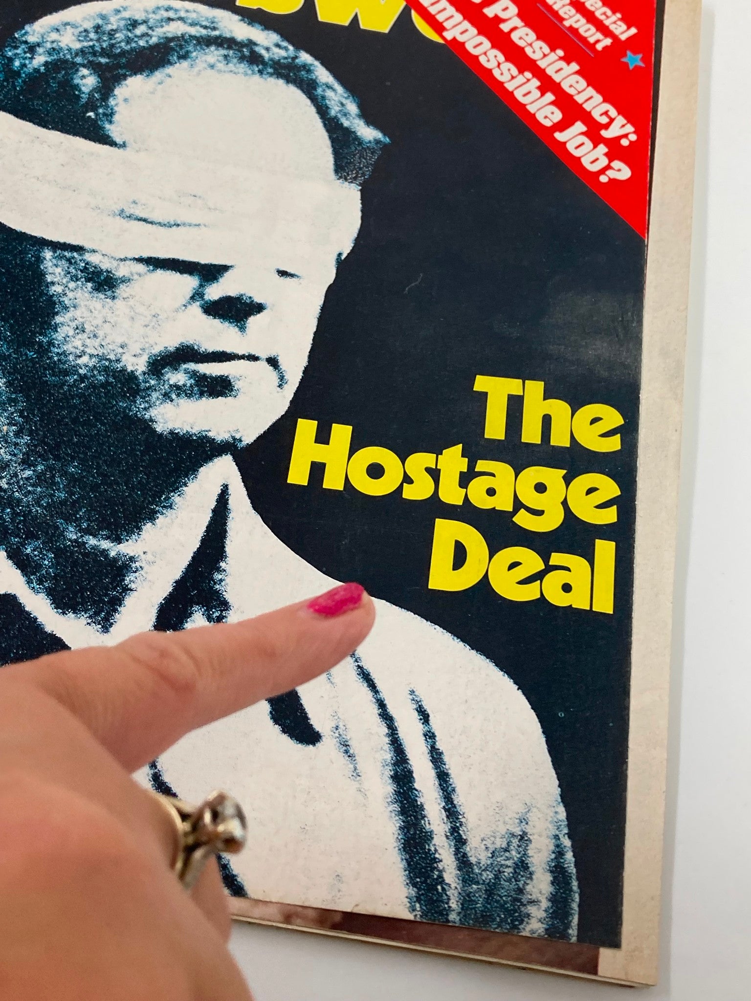 VTG Newsweek Magazine January 26 1981 The Hostage Deal & The Presidency