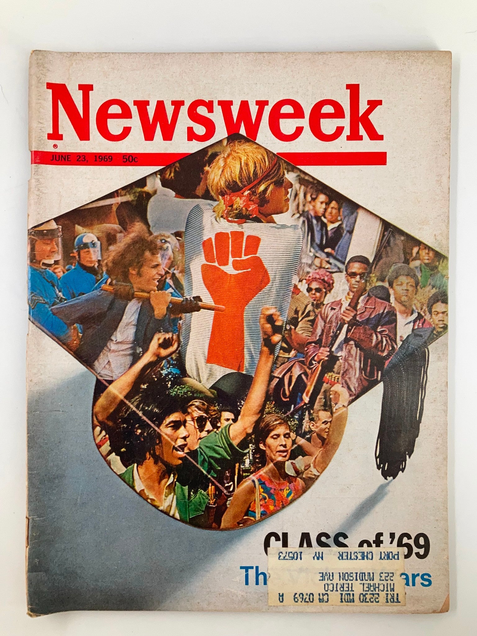 VTG Newsweek Magazine June 23 1969 The Class of '69 The Violent Years