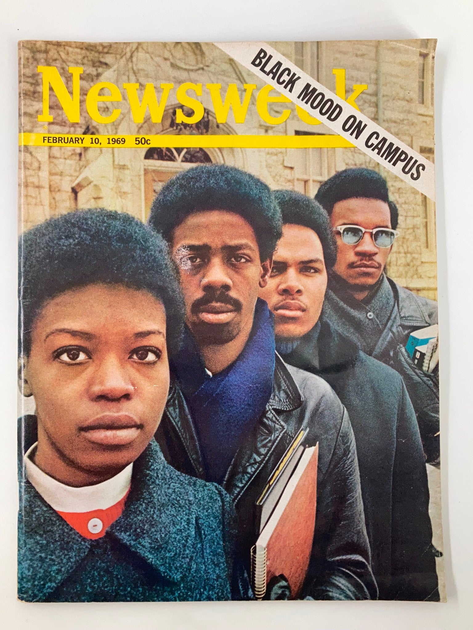 VTG Newsweek Magazine February 10 1969 Black Mood On Campus No Label