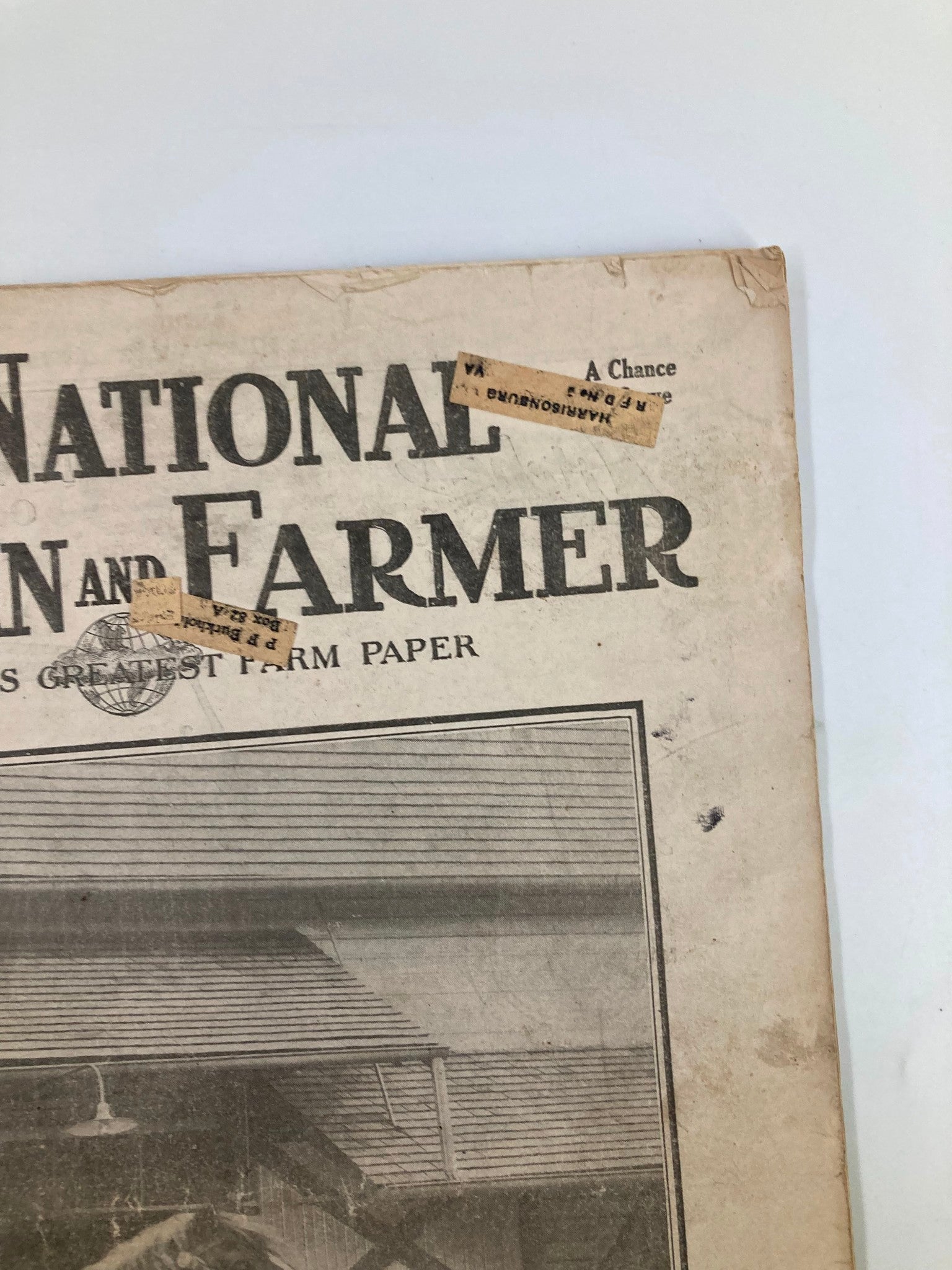 VTG The National Stockman and Farmer April 12 1919 Goodyear Cord Tire