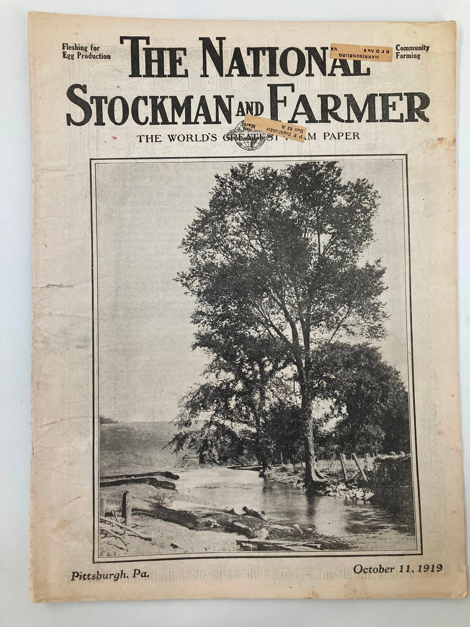 VTG The National Stockman and Farmer October 11 1919 A Delegation of Doers