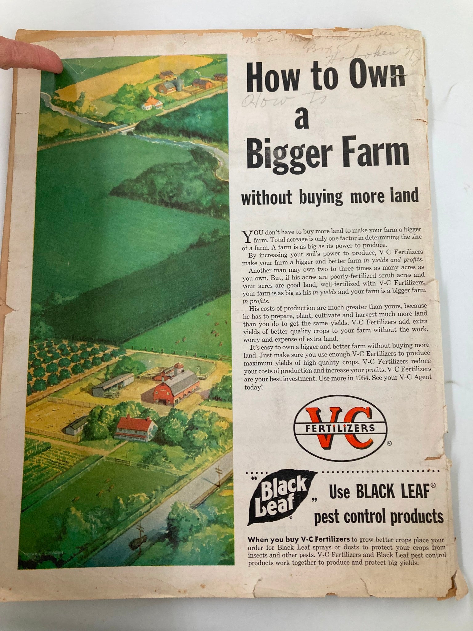 VTG The Progressive Farmer Magazine January 1954 Farm Women Do Anything No Label