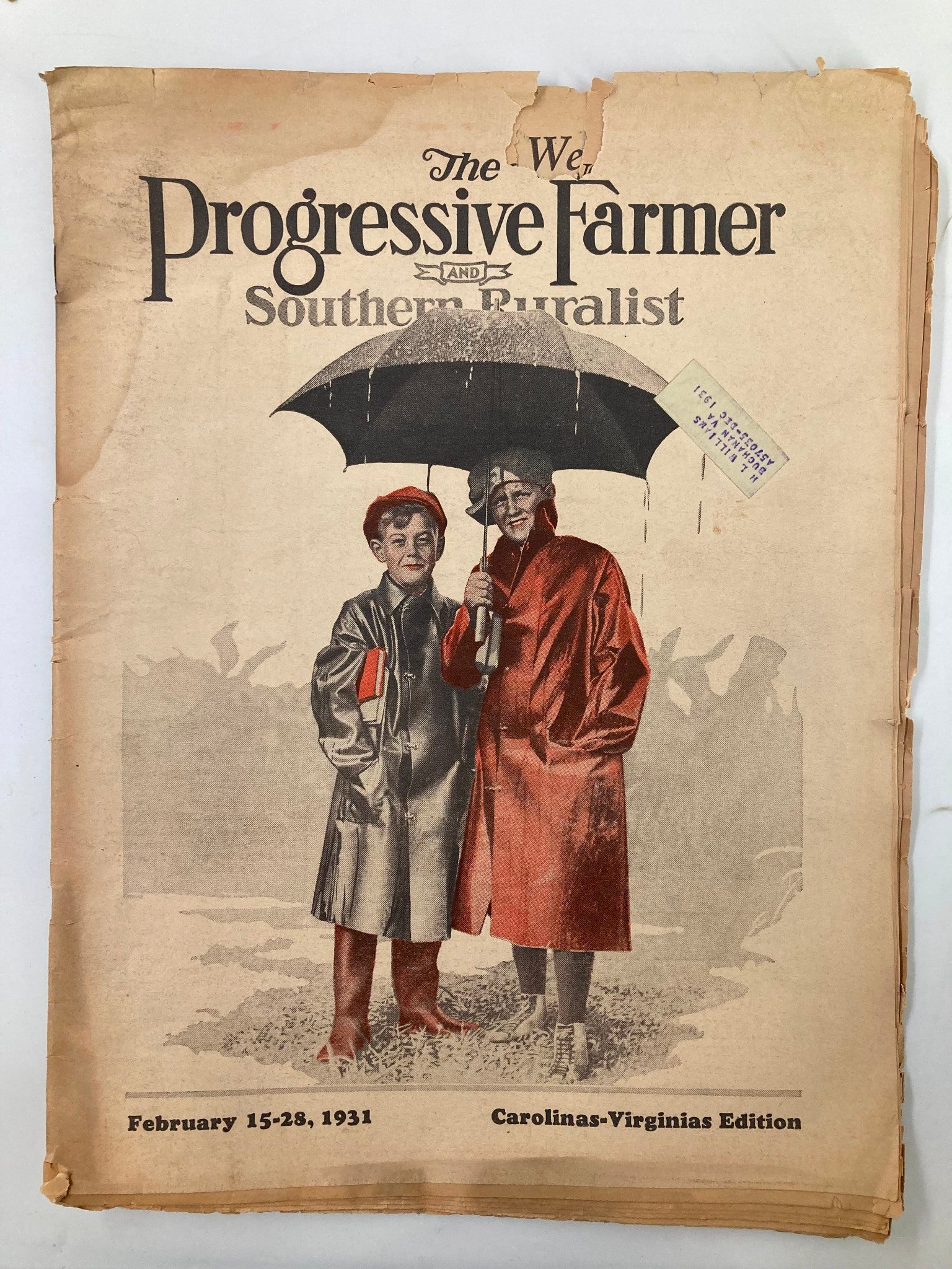 VTG The Progressive Farmer & Southern Ruralist February 15 1931 Home Building