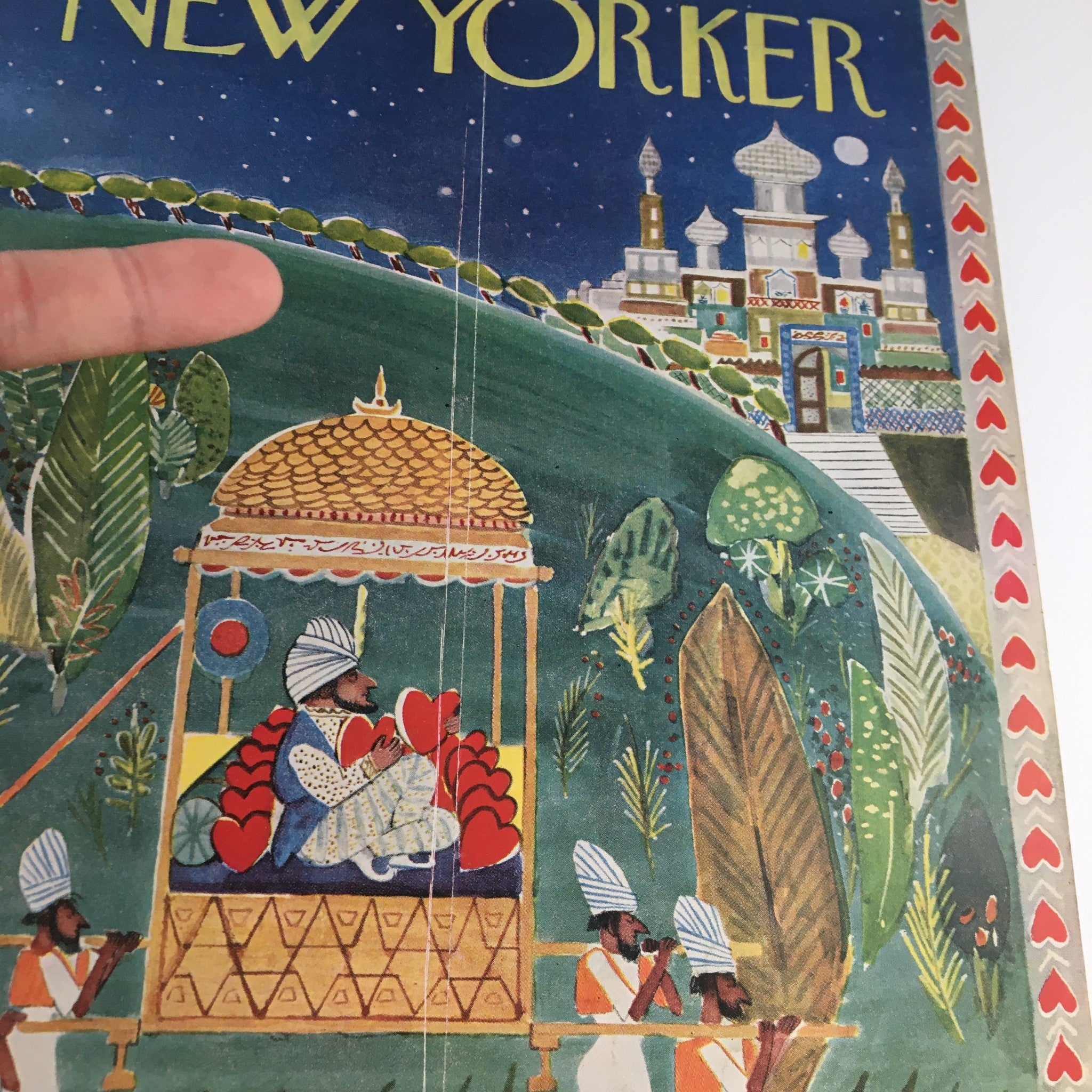 COVER ONLY The New Yorker February 15 1958 Full Cover Theme by Anatol Kovarsky