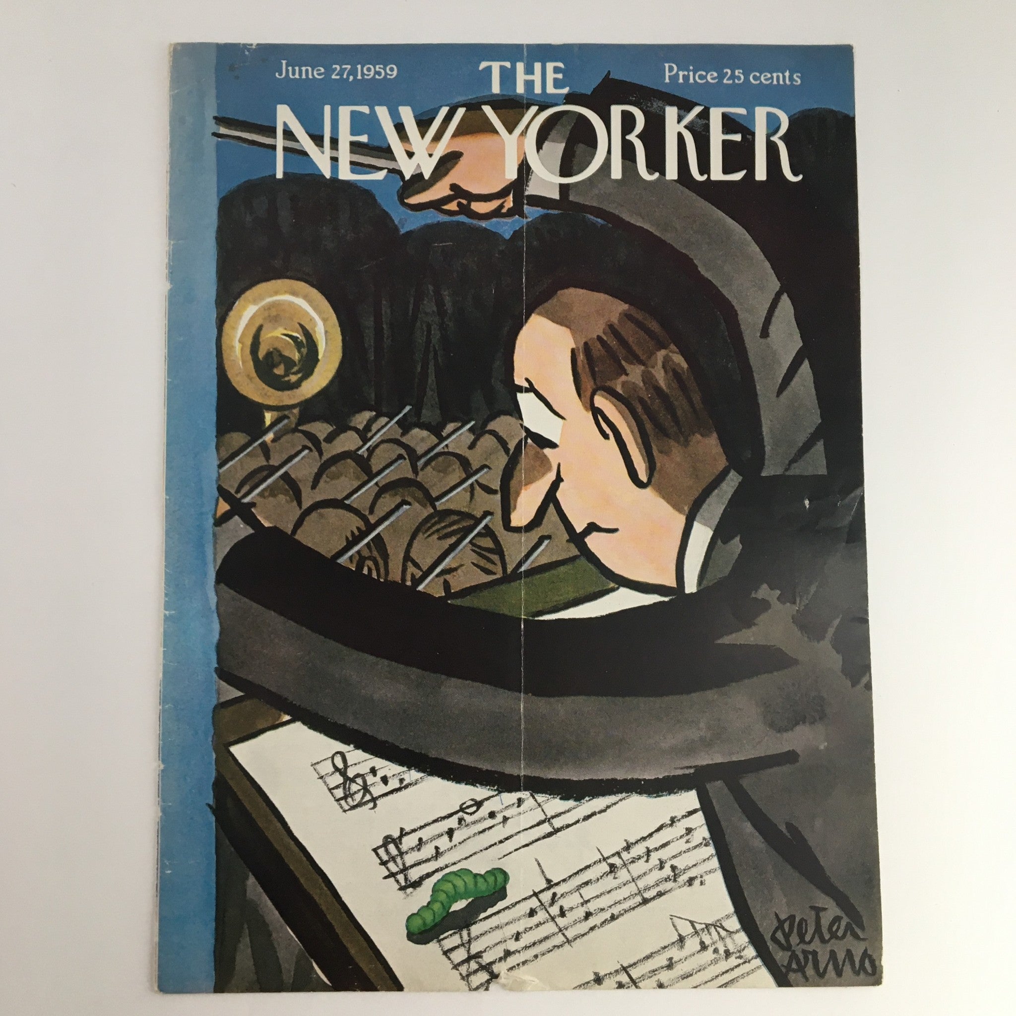 COVER ONLY The New Yorker June 27 1959 Full Cover Theme by Peter Arno