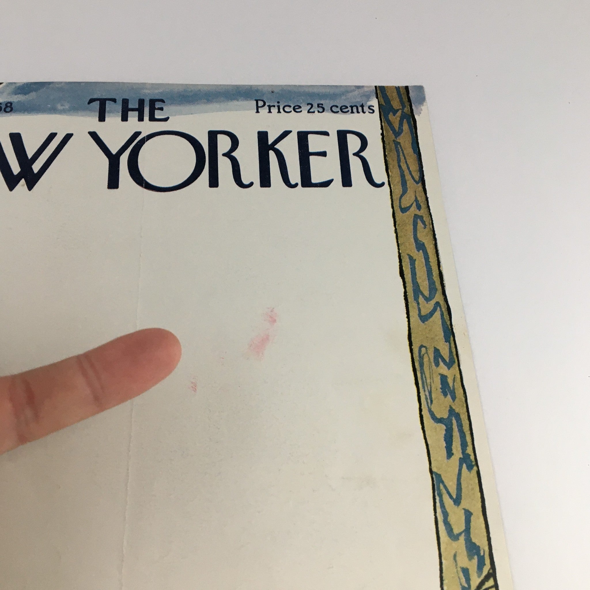 COVER ONLY The New Yorker July 26 1958 Full Cover Theme by William Steig