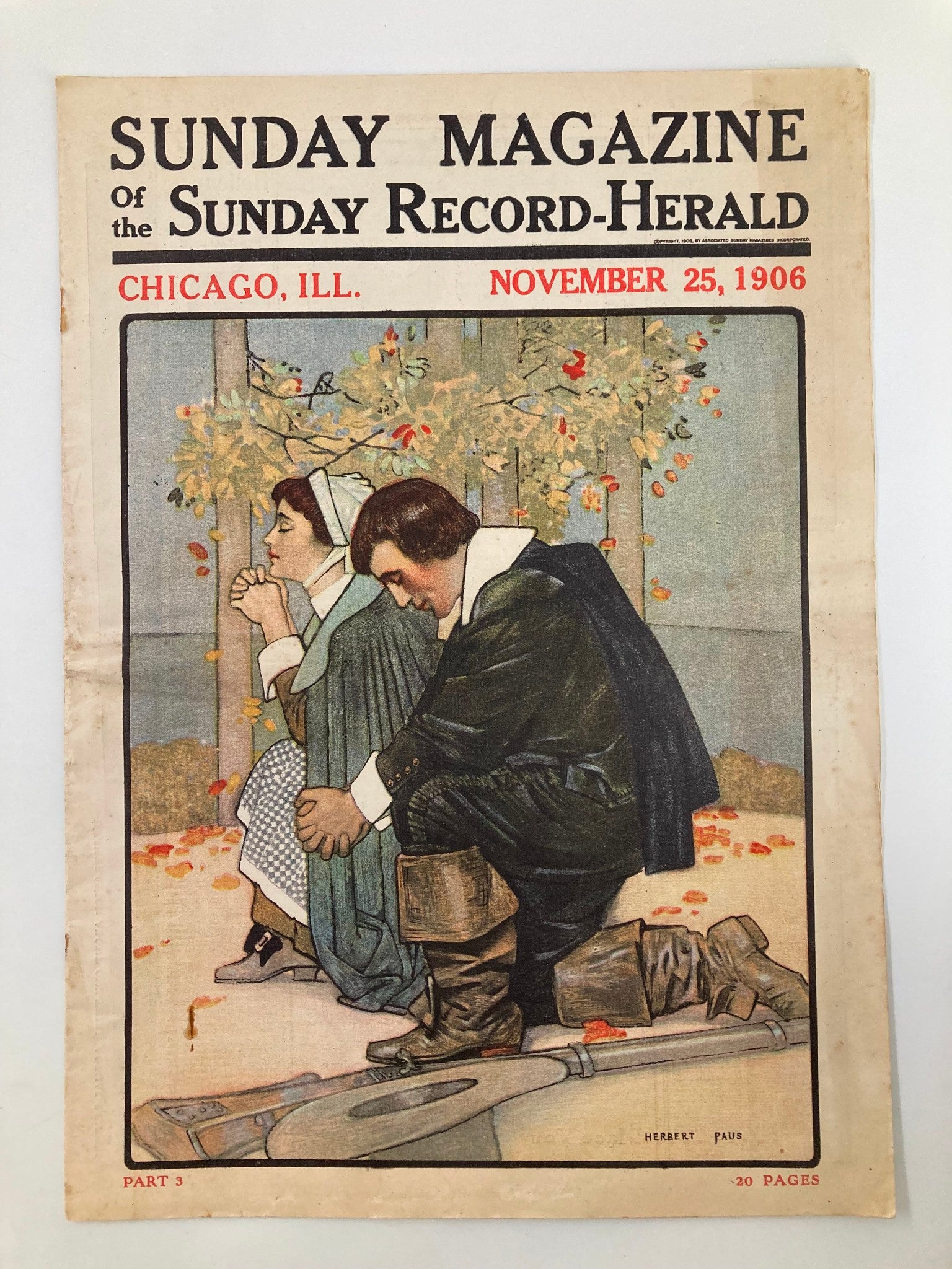 VTG The Sunday Magazine November 25 1906 The Great Secret No Label