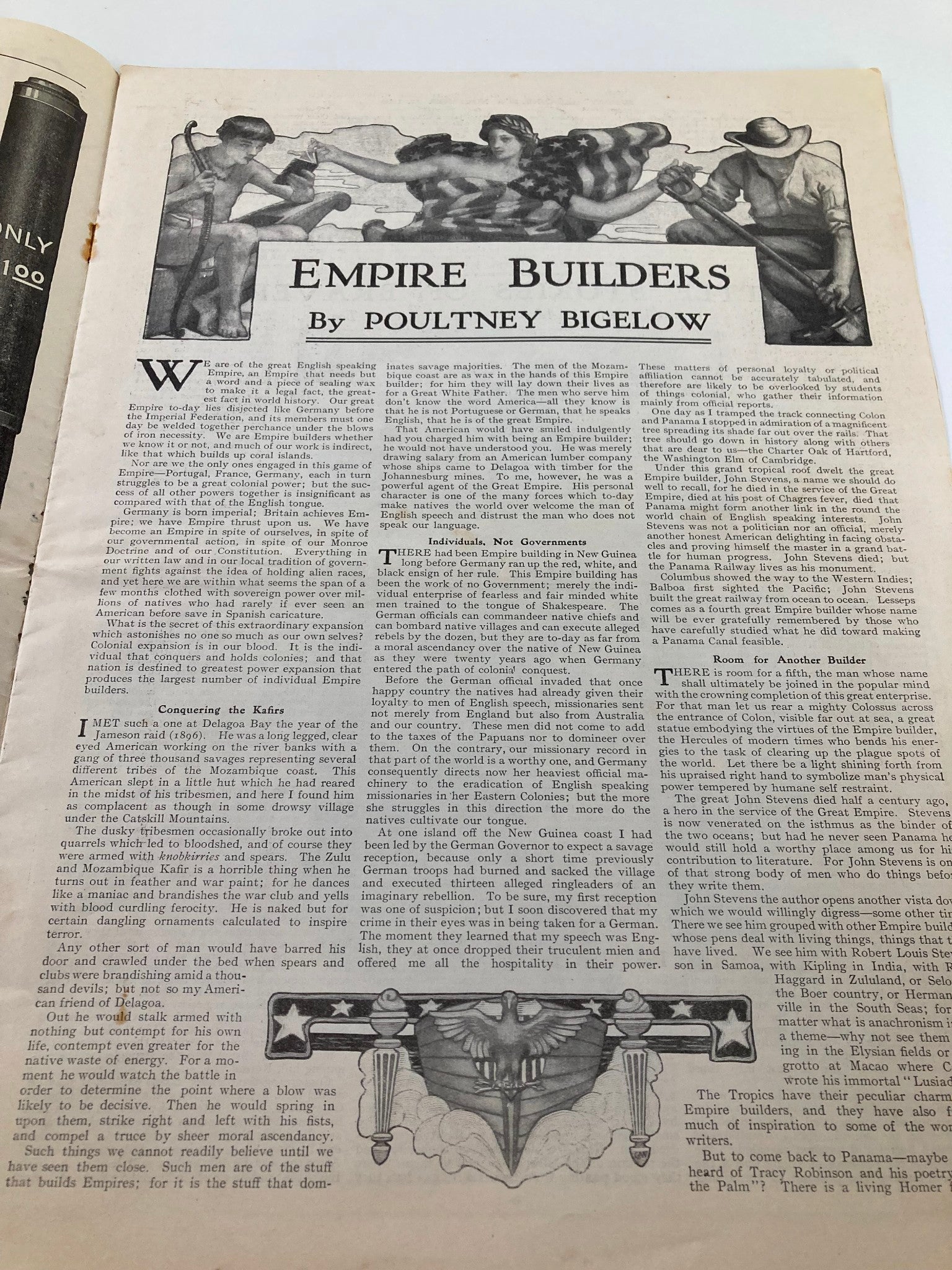 VTG The Sunday Magazine November 25 1906 The Great Secret No Label