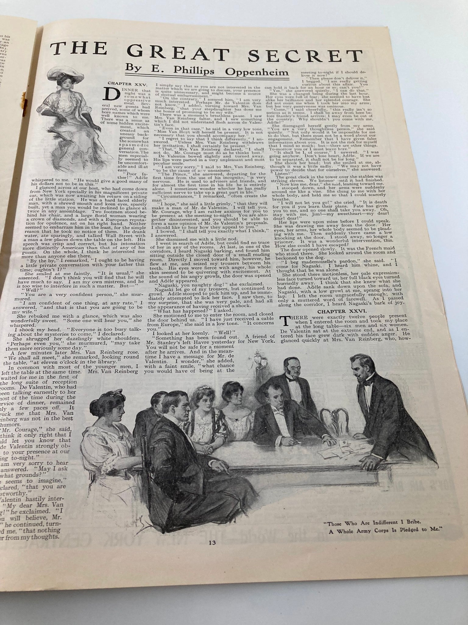 VTG The Sunday Magazine November 25 1906 The Great Secret No Label