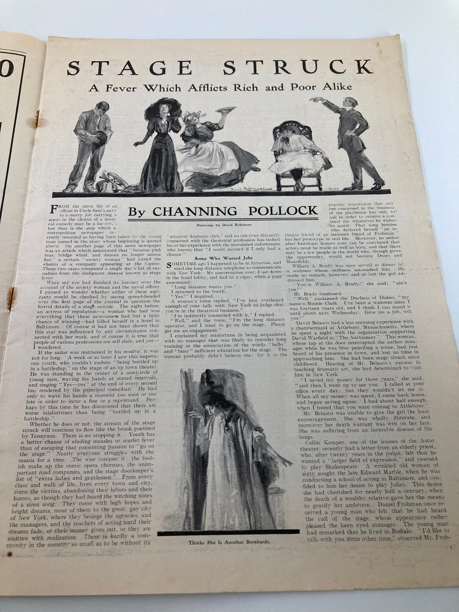 VTG The Sunday Magazine June 21 1908 The Autobiography of Mark Twain No Label