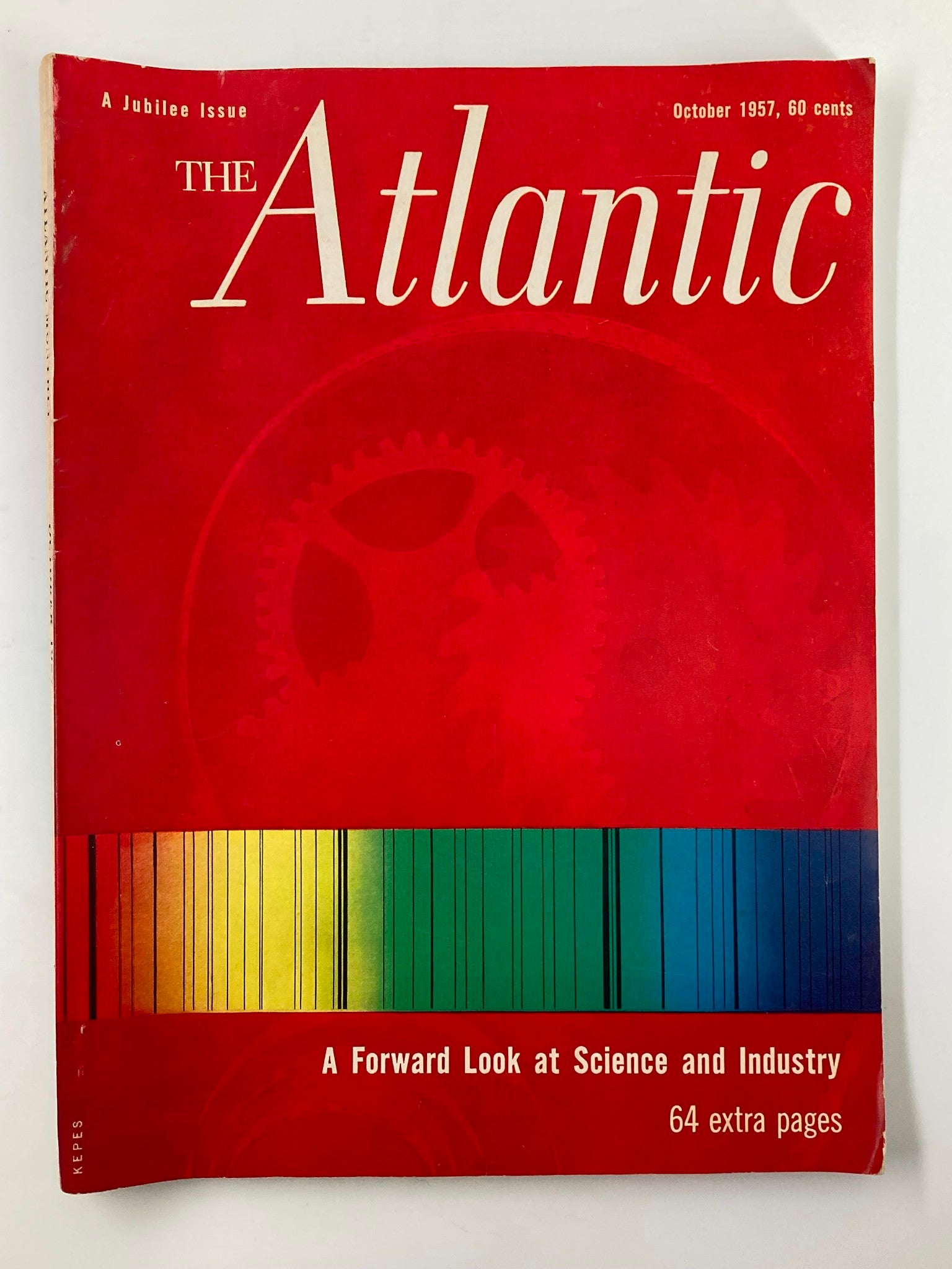 VTG The Atlantic Magazine October 1957 A Forward Look at Science No Label