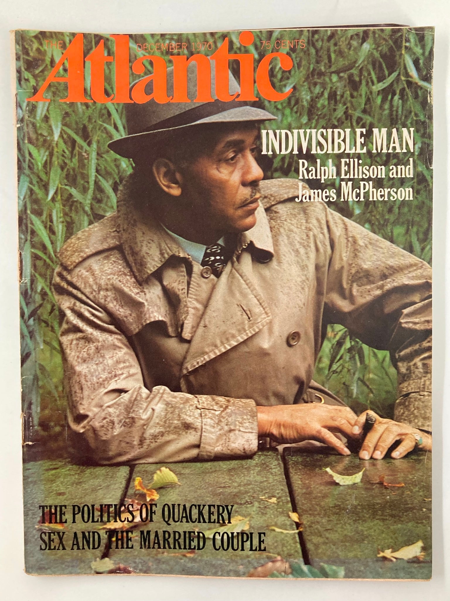 VTG The Atlantic Magazine December 1970 Invisible Man Ralph Ellison No Label