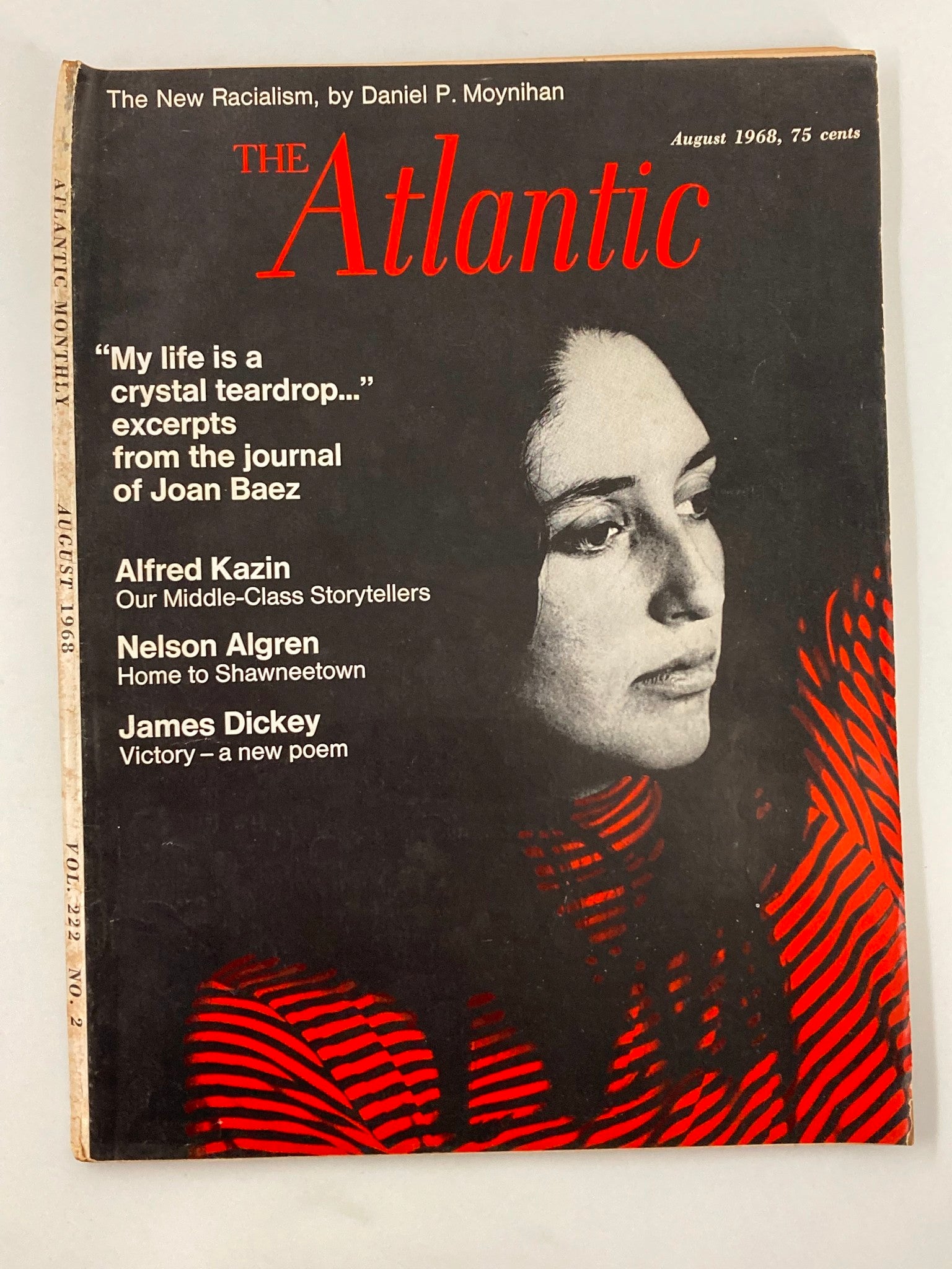 VTG The Atlantic Magazine August 1968 Excerpts From Joan Baez Journal No Label