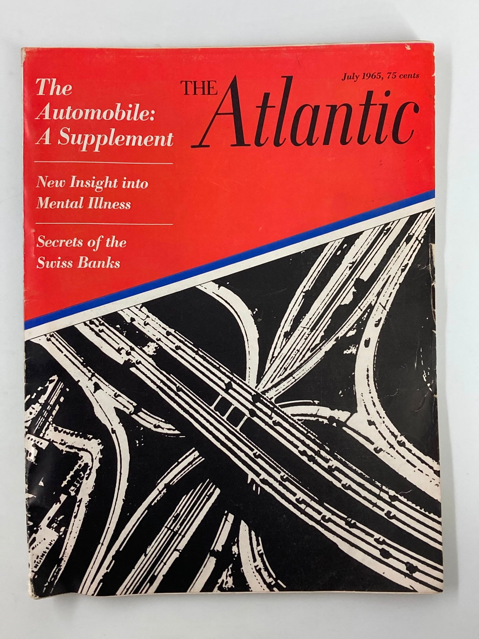 VTG The Atlantic Magazine July 1965 New Insight Into Mental Illness No Label