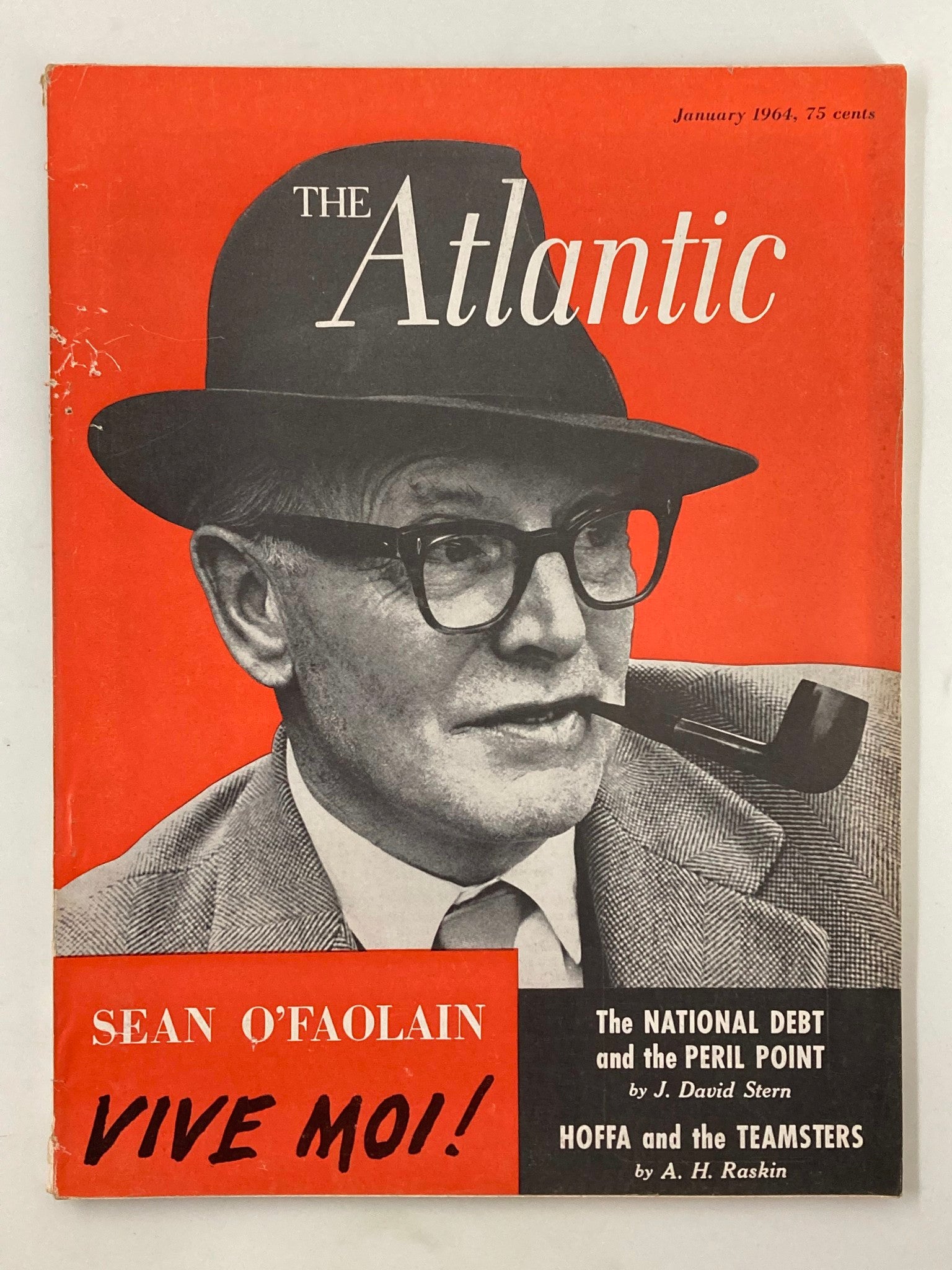 VTG The Atlantic Magazine January 1964 Sean O'Faolain Vive Moi! No Label