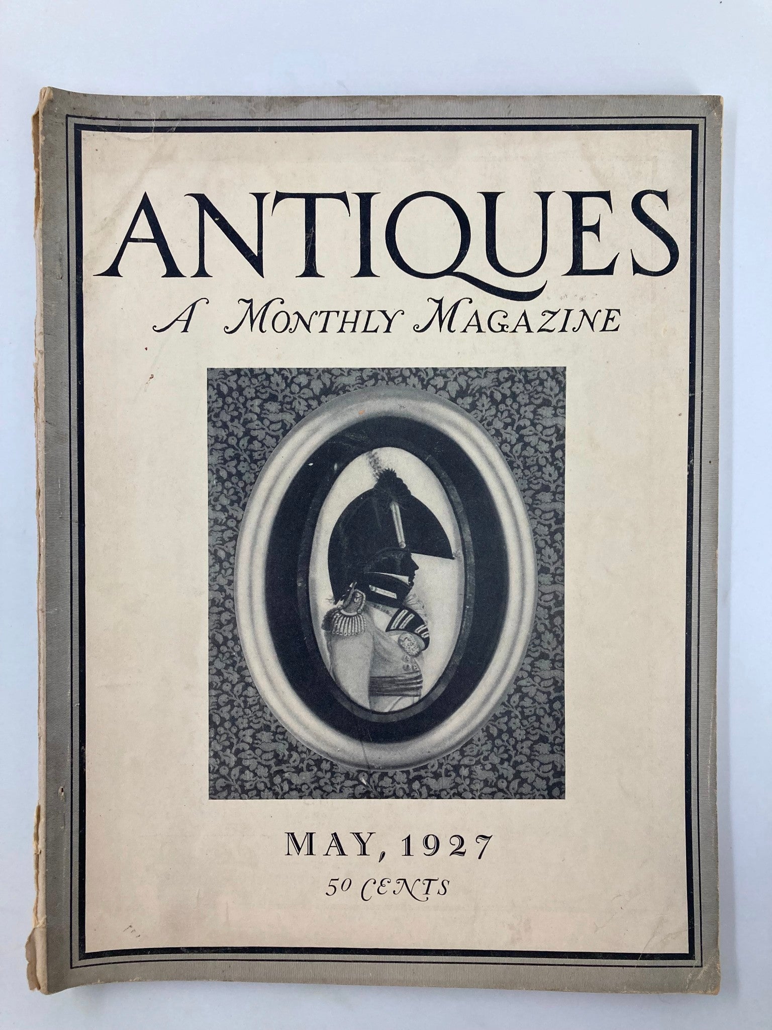 VTG Antiques Magazine May 1927 Simple Old-Fashioned Taste Bedroom No Label