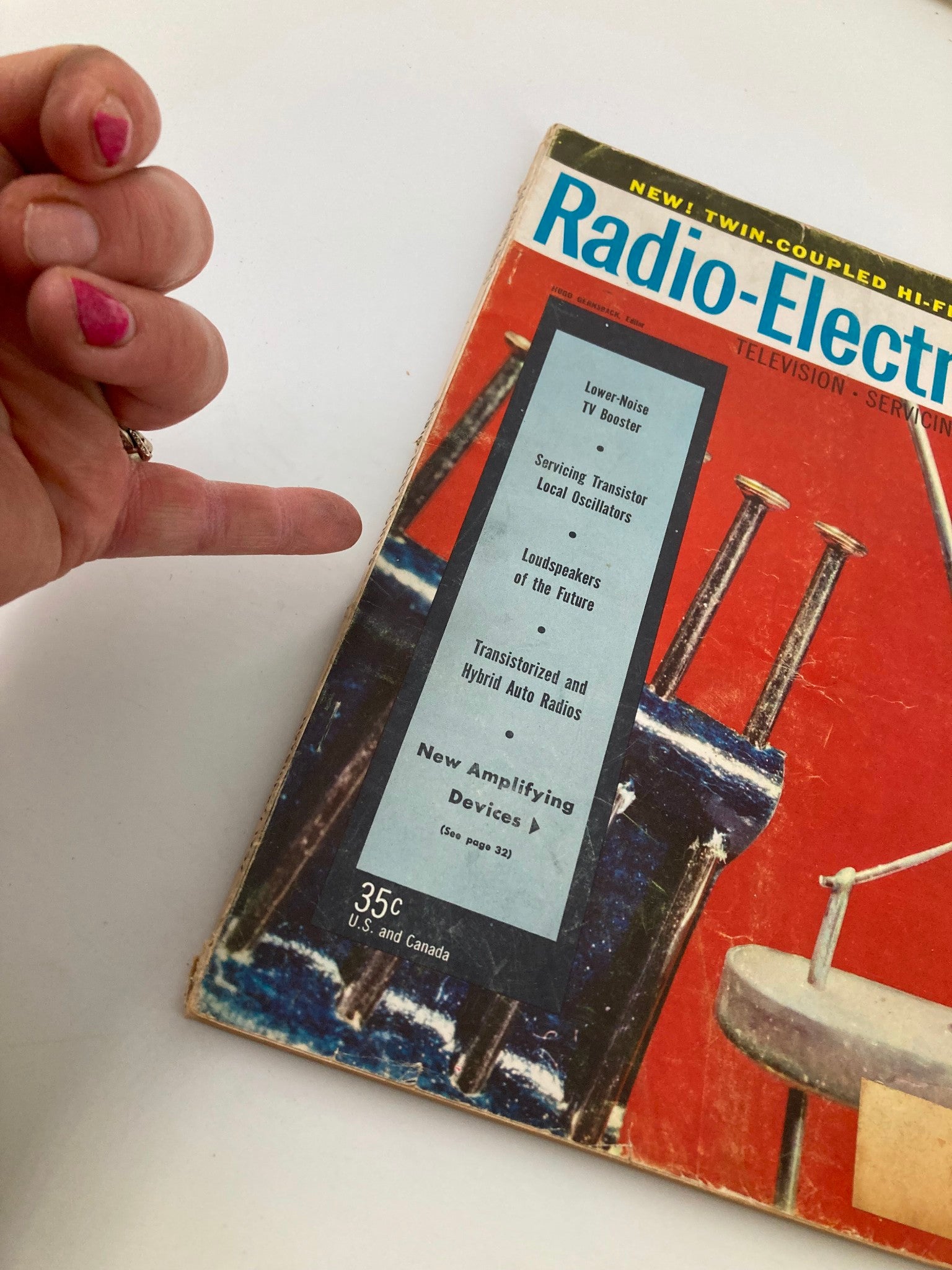 VTG Radio-Electronics Magazine November 1957 Spacistor New Type of Semiconductor