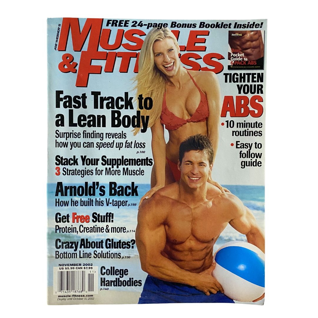 Muscle & Fitness Magazine November 2002 John Kessler, Lisa Ray No Label