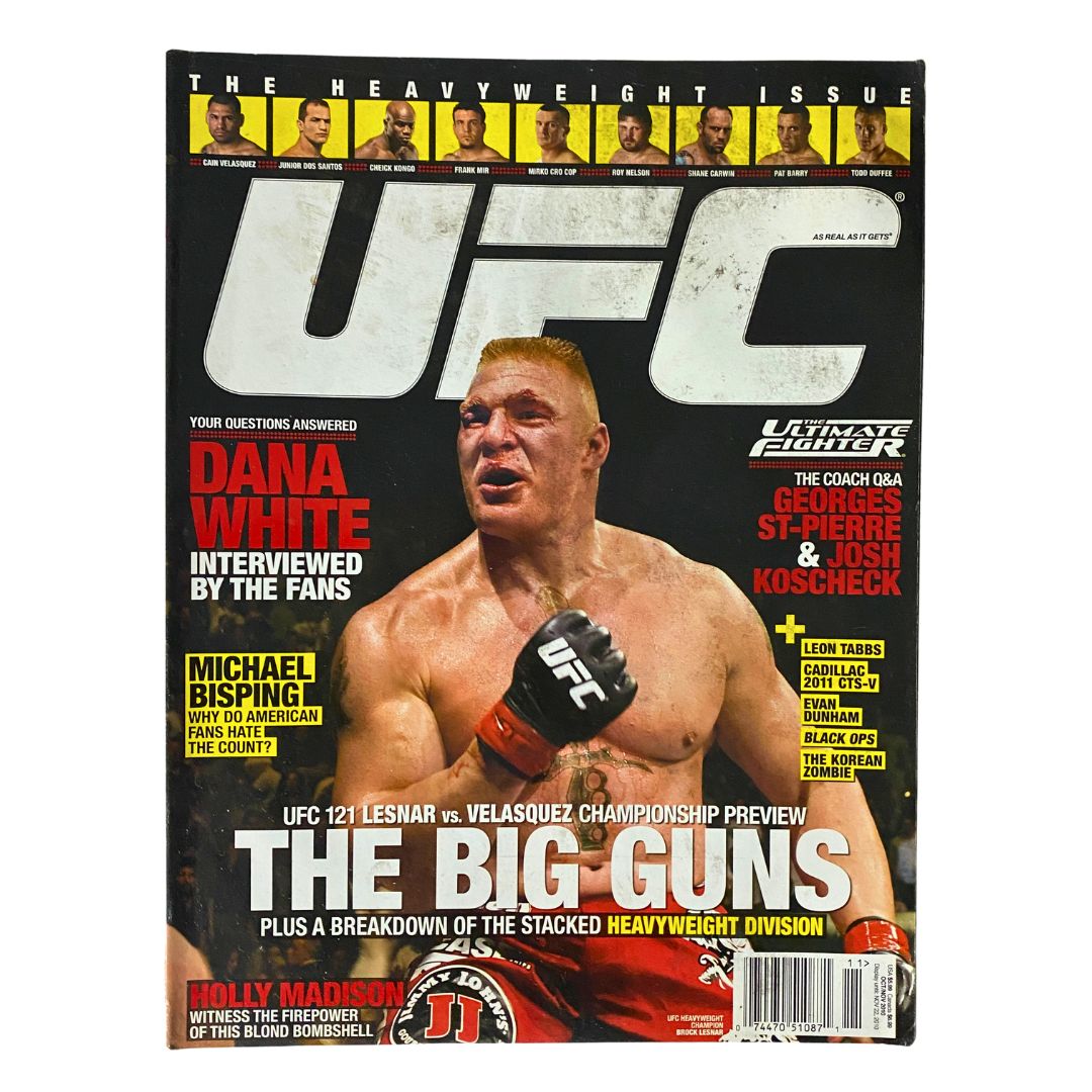 UFC Magazine October / November 2010 No. 7 Brock Lesnar No Label