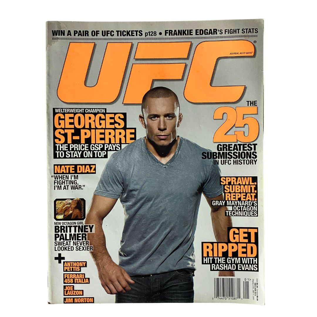 UFC Magazine December / January 2011 No. 8 Georges St. Pierre No Label