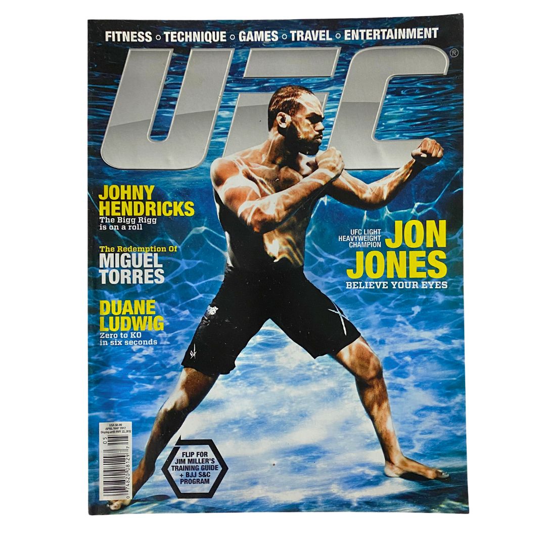 UFC Magazine April / May 2012 No. 14 Jon Jones No Label