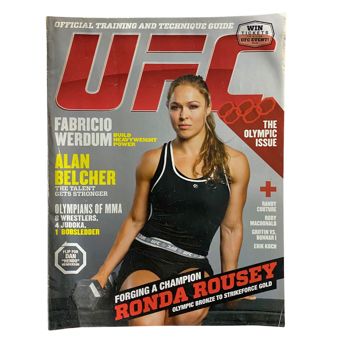 UFC Magazine August / September 2012 Ronda Rousey No Label