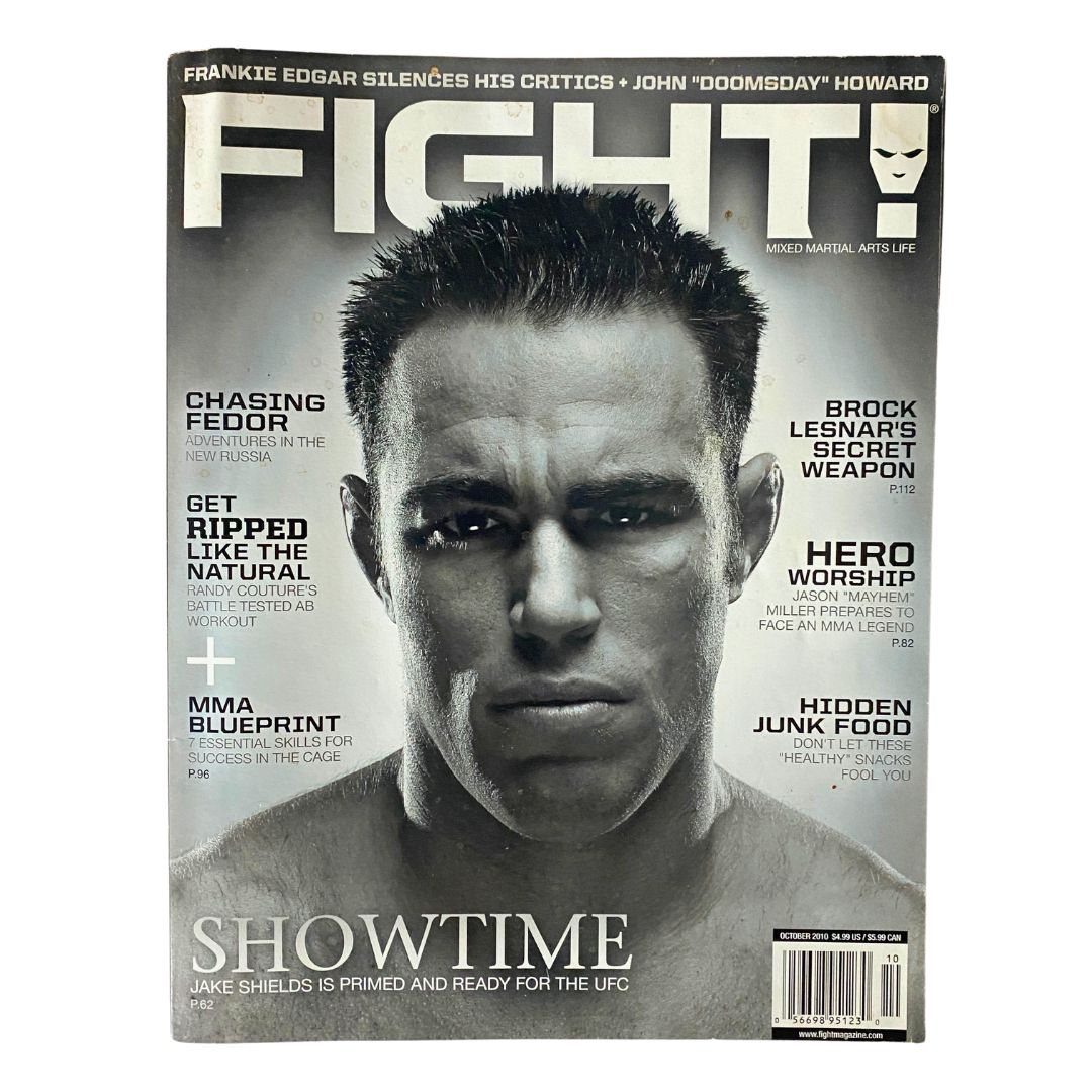 Fight! Magazine October 2010 Jake Shields Cover No Label