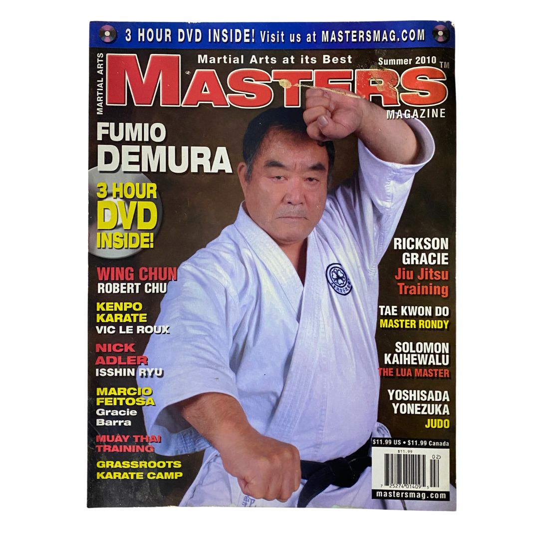 Martial Arts Masters Magazine Summer 2010 Fumio Demura No Label