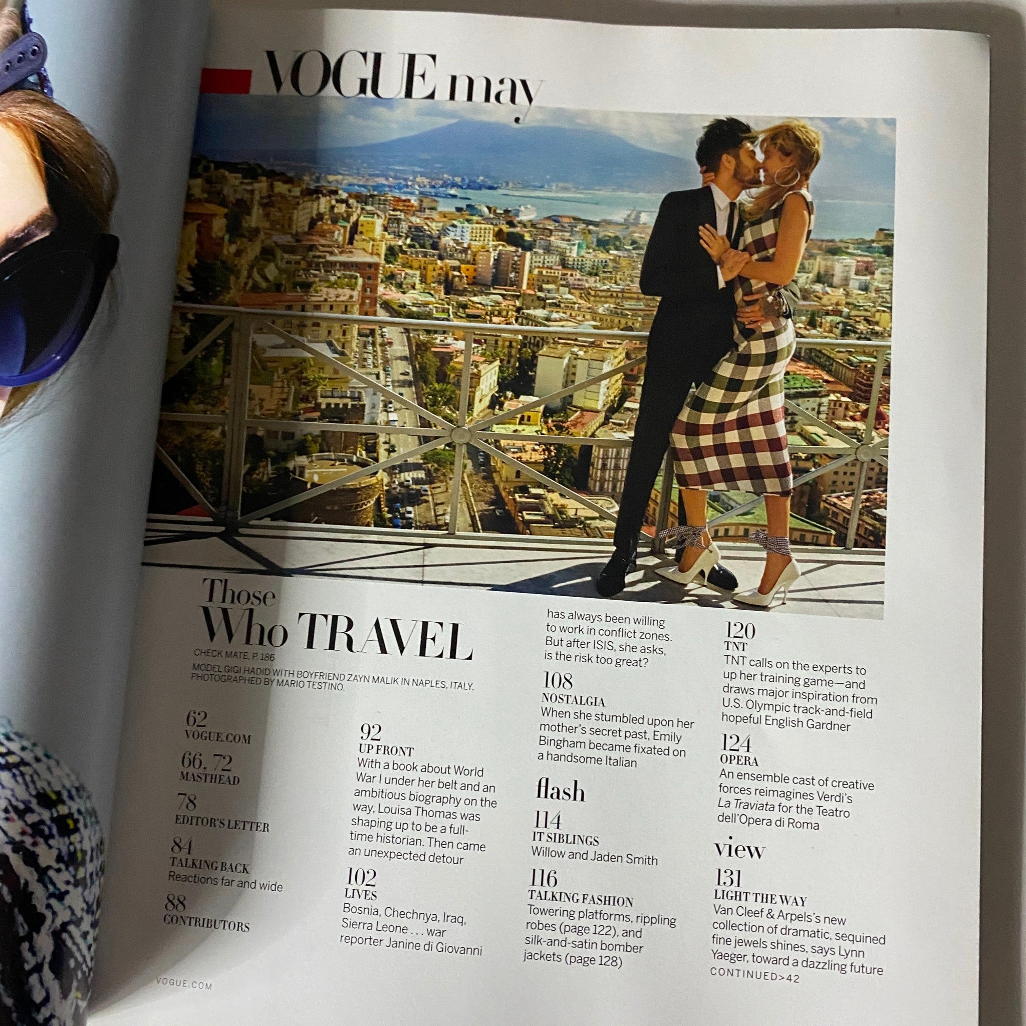 Vogue US Magazine May 2016 Taylor Swift, Gigi Hadid and Zayn Malik No Label