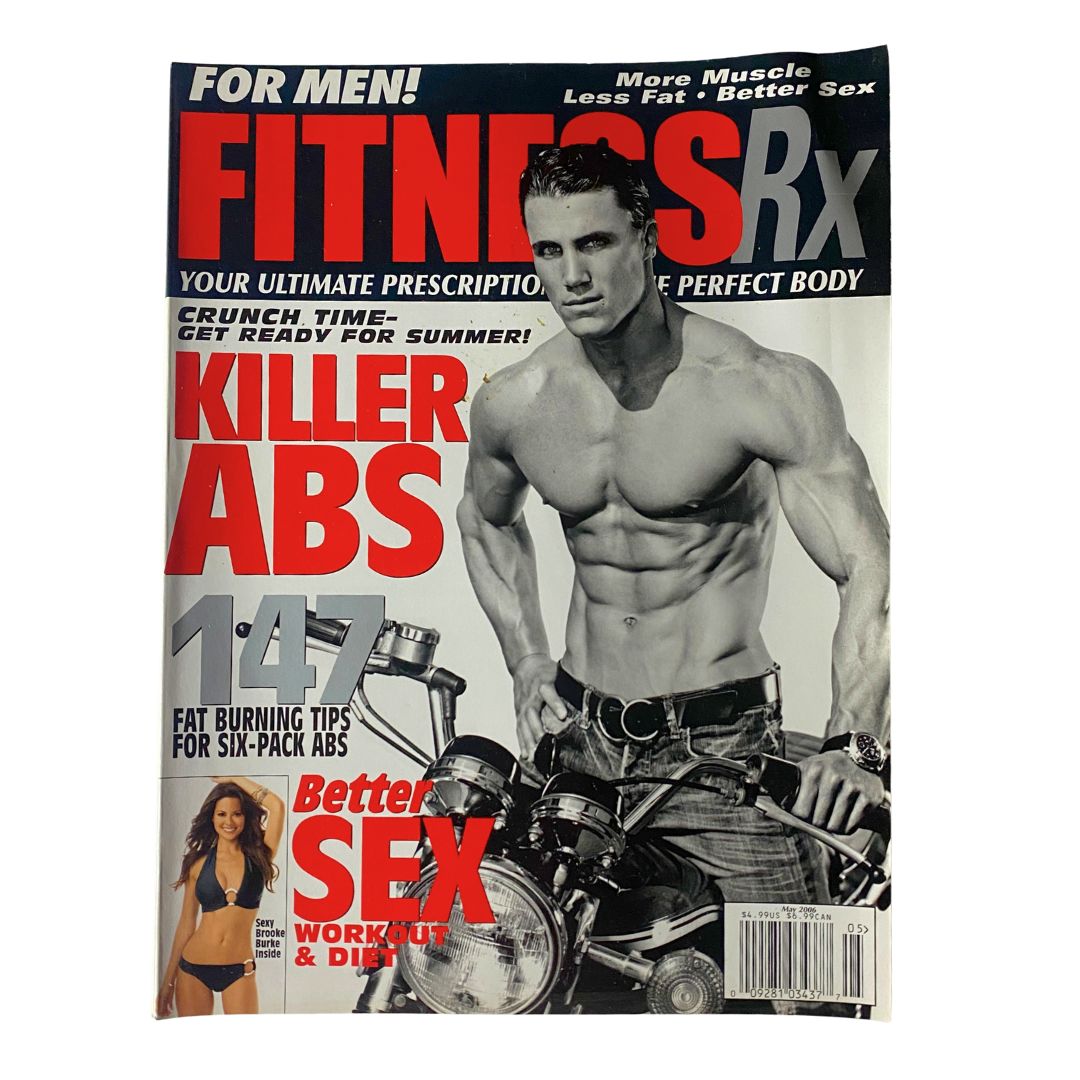 Fitness RX Magazine May 2006 The Sexy Brooke Burke Inside No Label