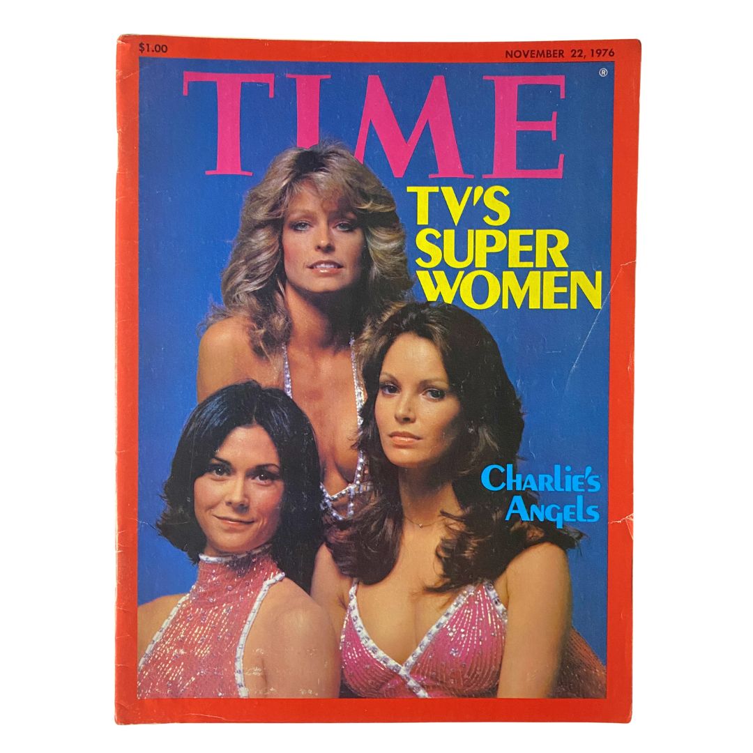 VTG Time Magazine November 22 1976 Kate Jackson, Farrah Fawcett & Jaclyn Smith