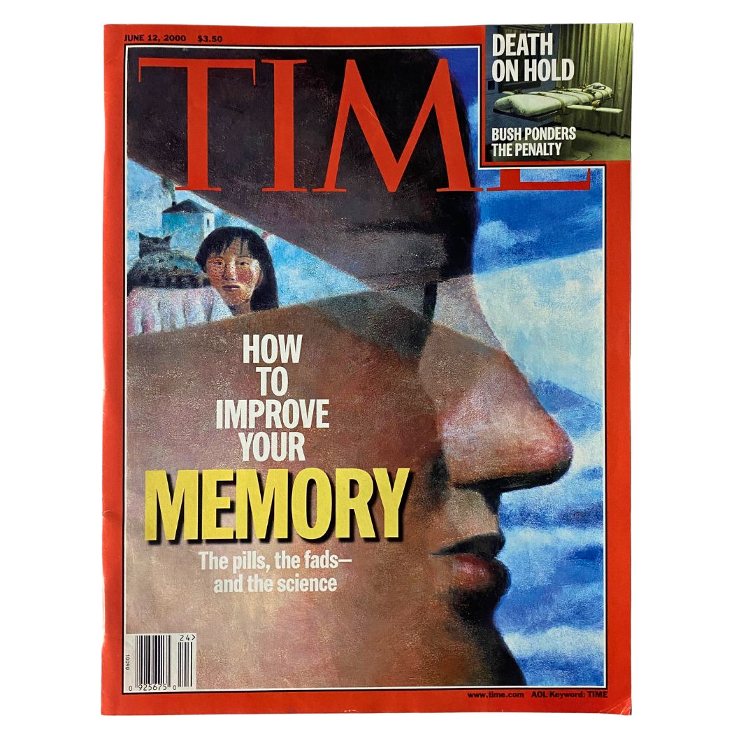 Time Magazine June 12 2000 How To Improve Your Memory No Label VG