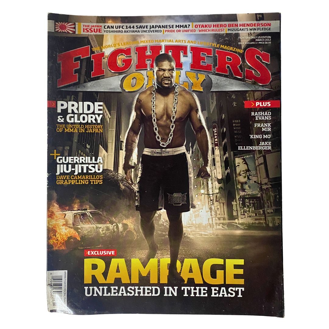 Fighters Only US Magazine March 2012 Quinton Jackson No Label
