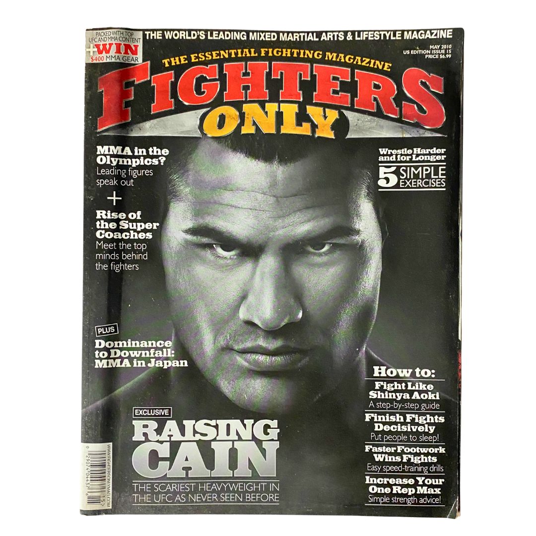 Fighters Only Magazine US Ed. May 2010 No. 15 Cain Velasquez No Label