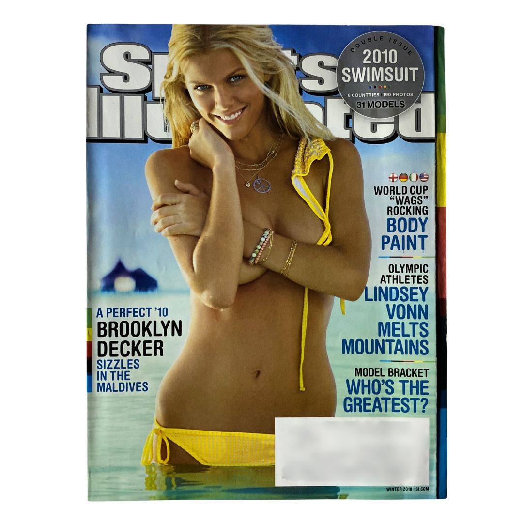 Sports Illustrated Magazine Winter 2010 Brooklyn Decker Swimsuit Edition