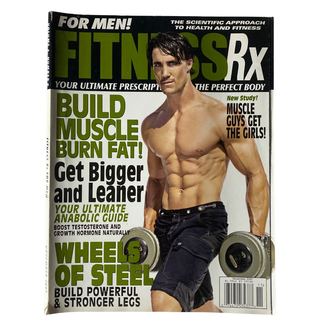 Fitness RX Magazine November 2007 Wheels of Steels & Stronger Legs No Label