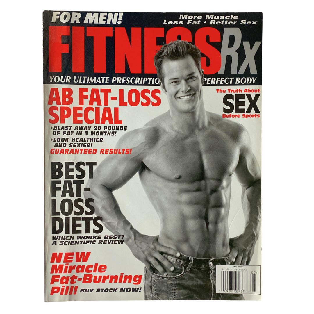 Fitness RX Magazine May 2005 Ab Fat-Loss Special Guaranteed Results No Label VG