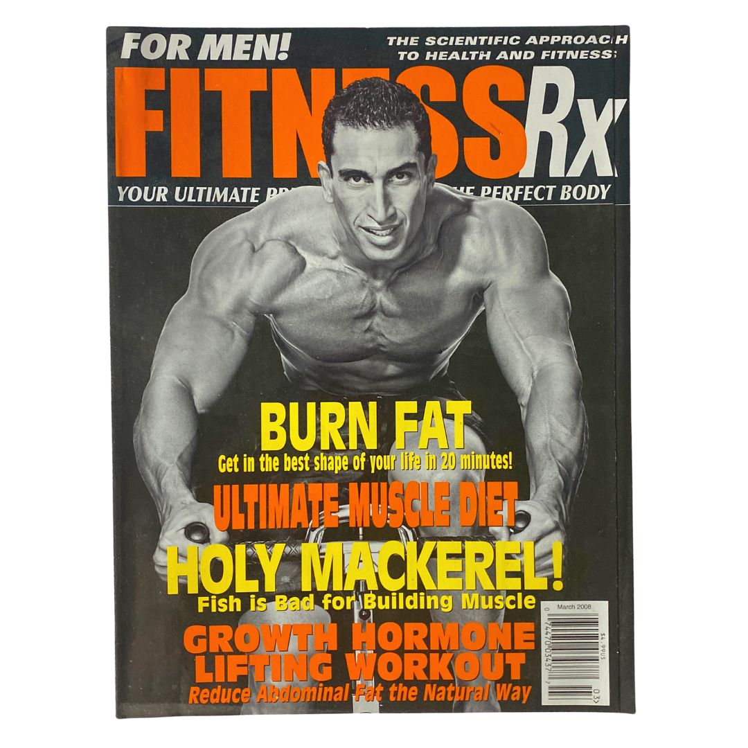 Fitness RX Magazine March 2008 Growth Hormone Lifting Workout VG No Label