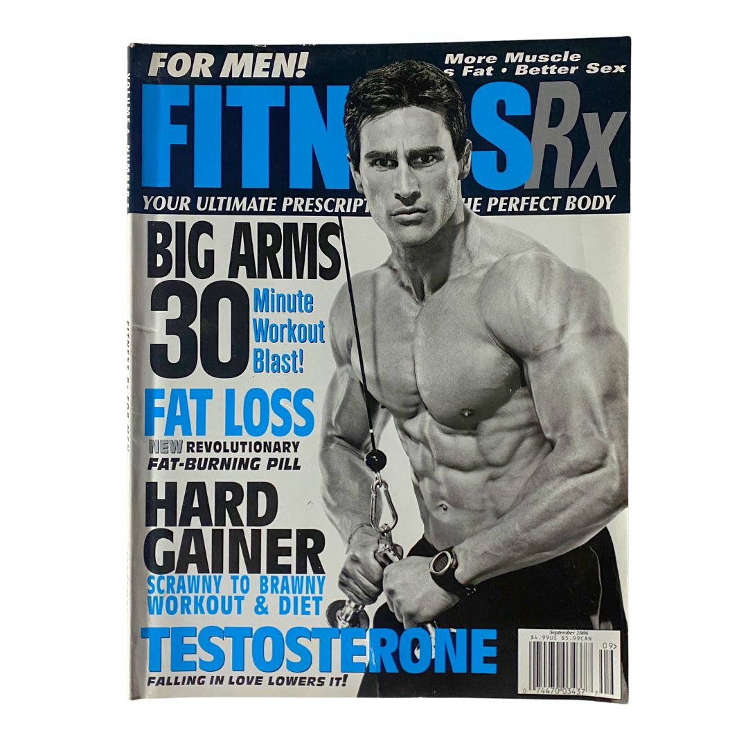 Fitness RX Magazine September 2006 Big Arms 30 Minute Workout Blast No Label