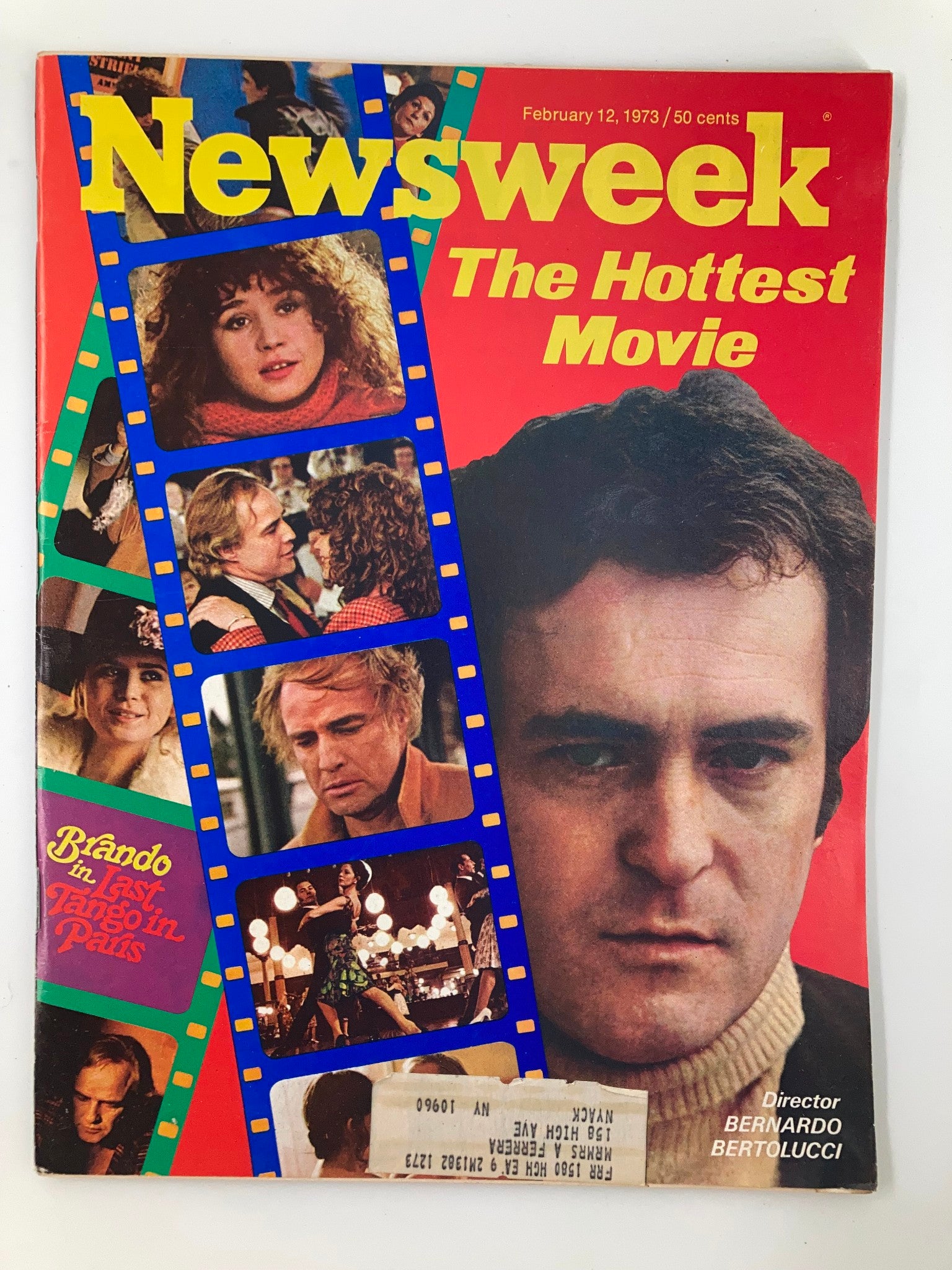 VTG Newsweek Magazine February 12 1973 Director Bernardo Bertollucci