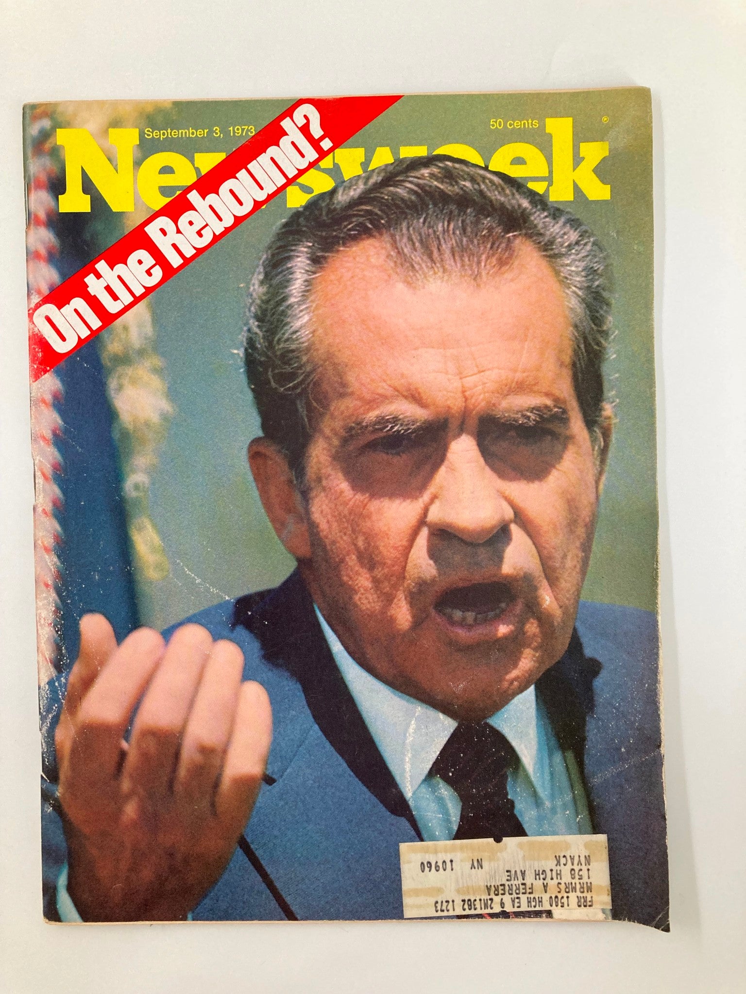 VTG Newsweek Magazine September 3 1973 Richard Nixon On the Rebound?