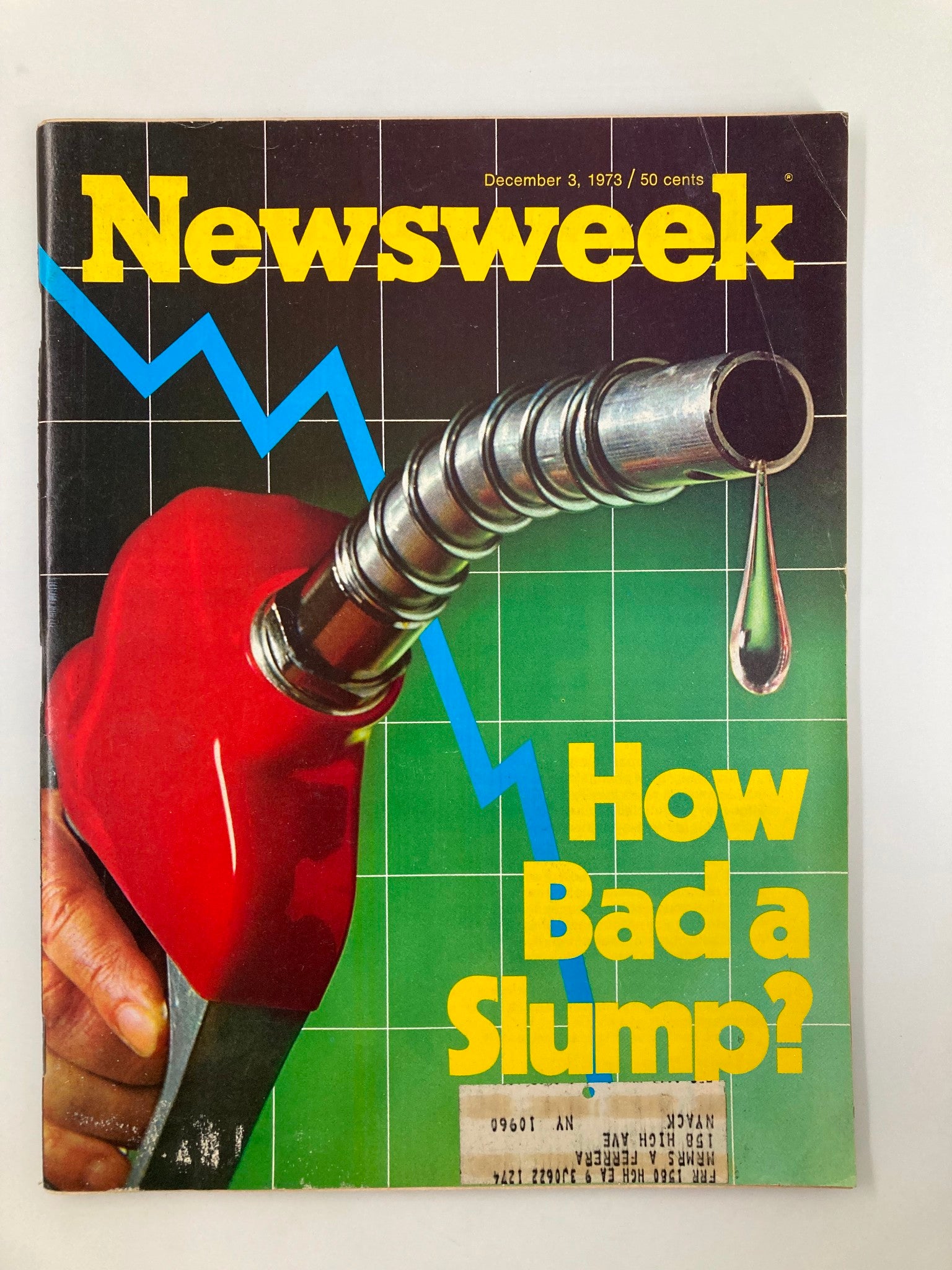 VTG Newsweek Magazine December 3 1973 How Bad A Slump?