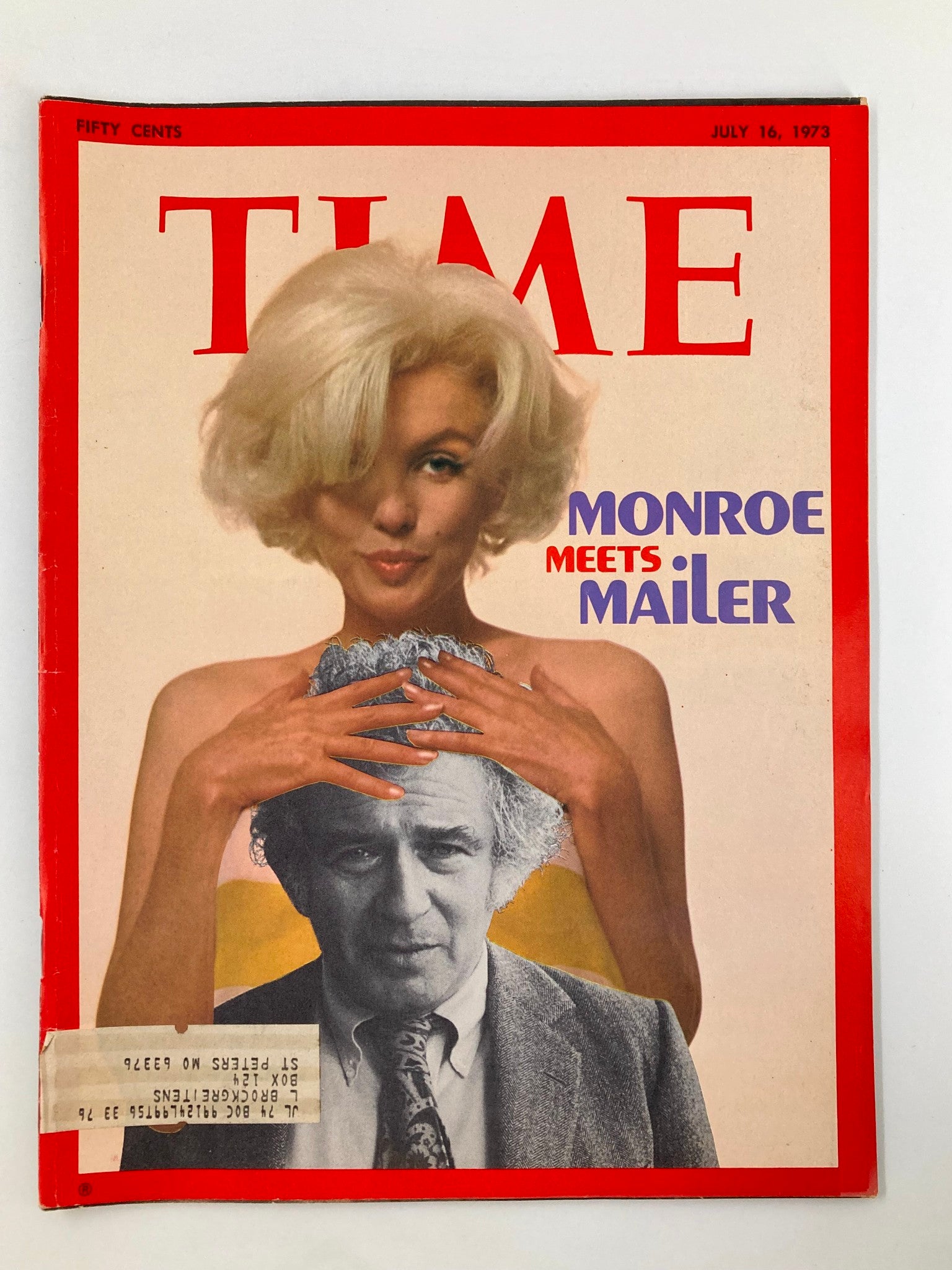 VTG Time Magazine July 16 1973 Marilyn Monroe Meets Mailer