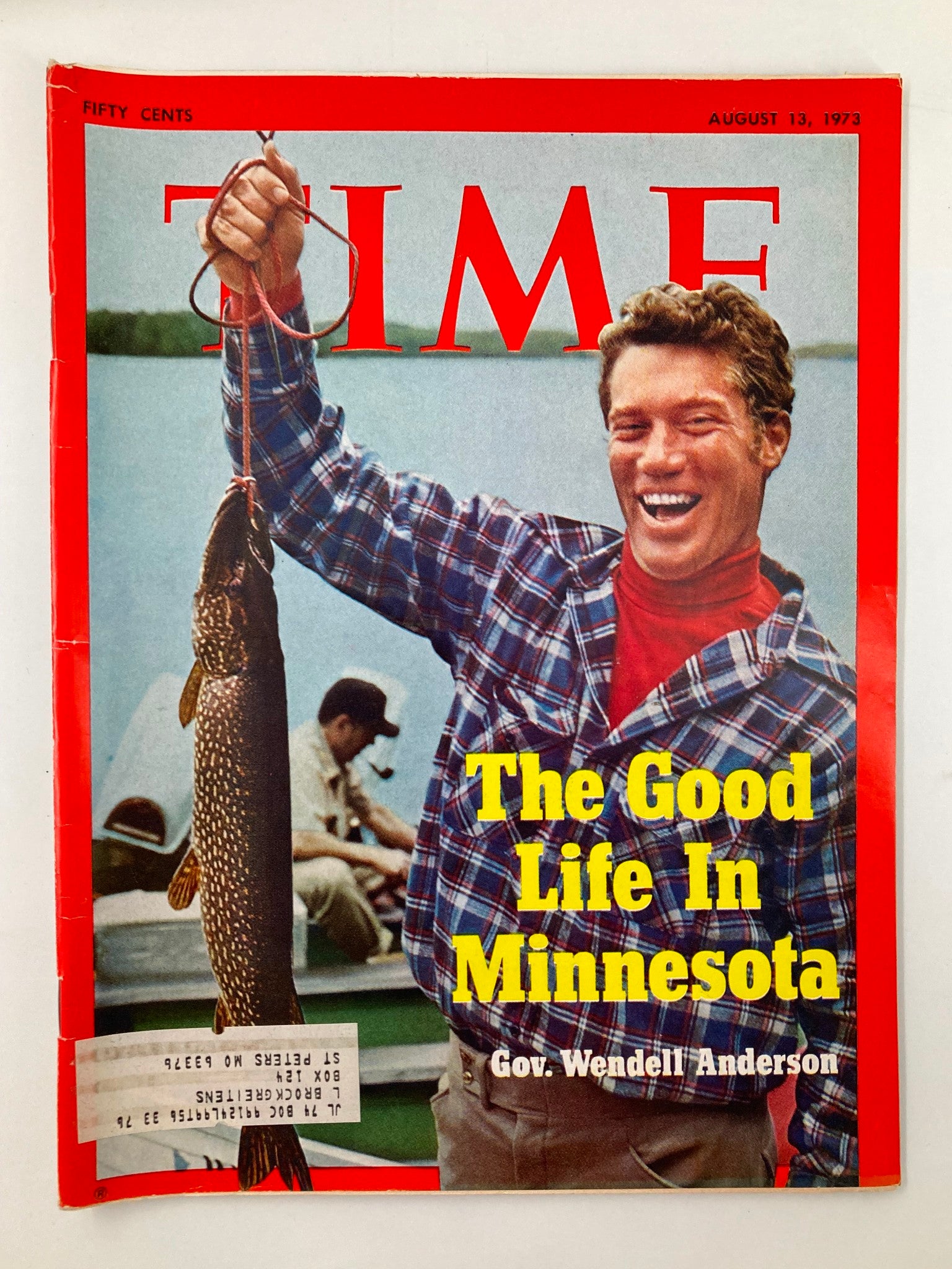 VTG Time Magazine August 13 1973 Gov. Wendell Anderson Good Life in Minnesota