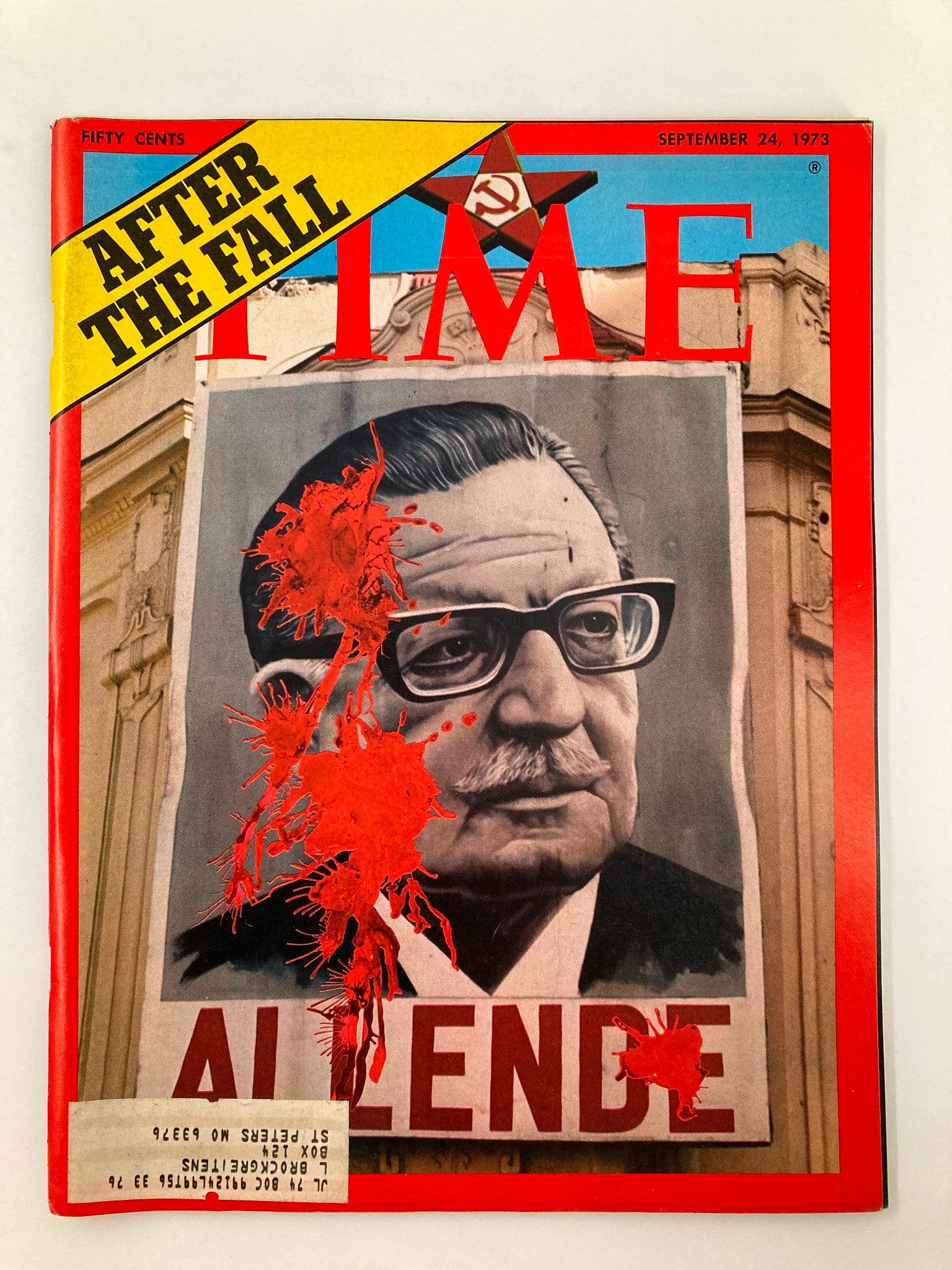 VTG Time Magazine September 24 1973 Salvador Allende After The Fall