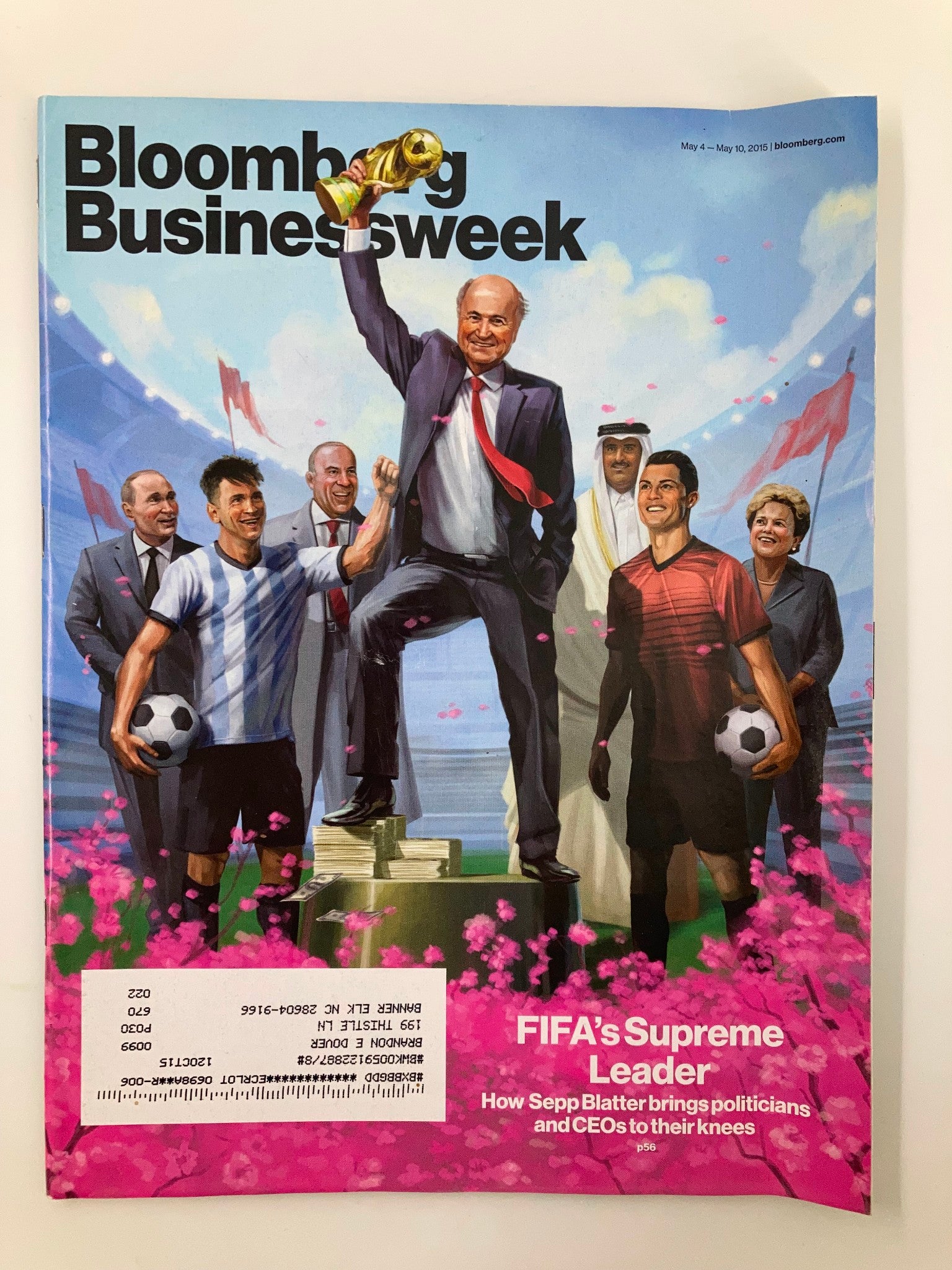 Bloomberg Businessweek Magazine May 4 2015 How Sepp Blatter Brings Politicians