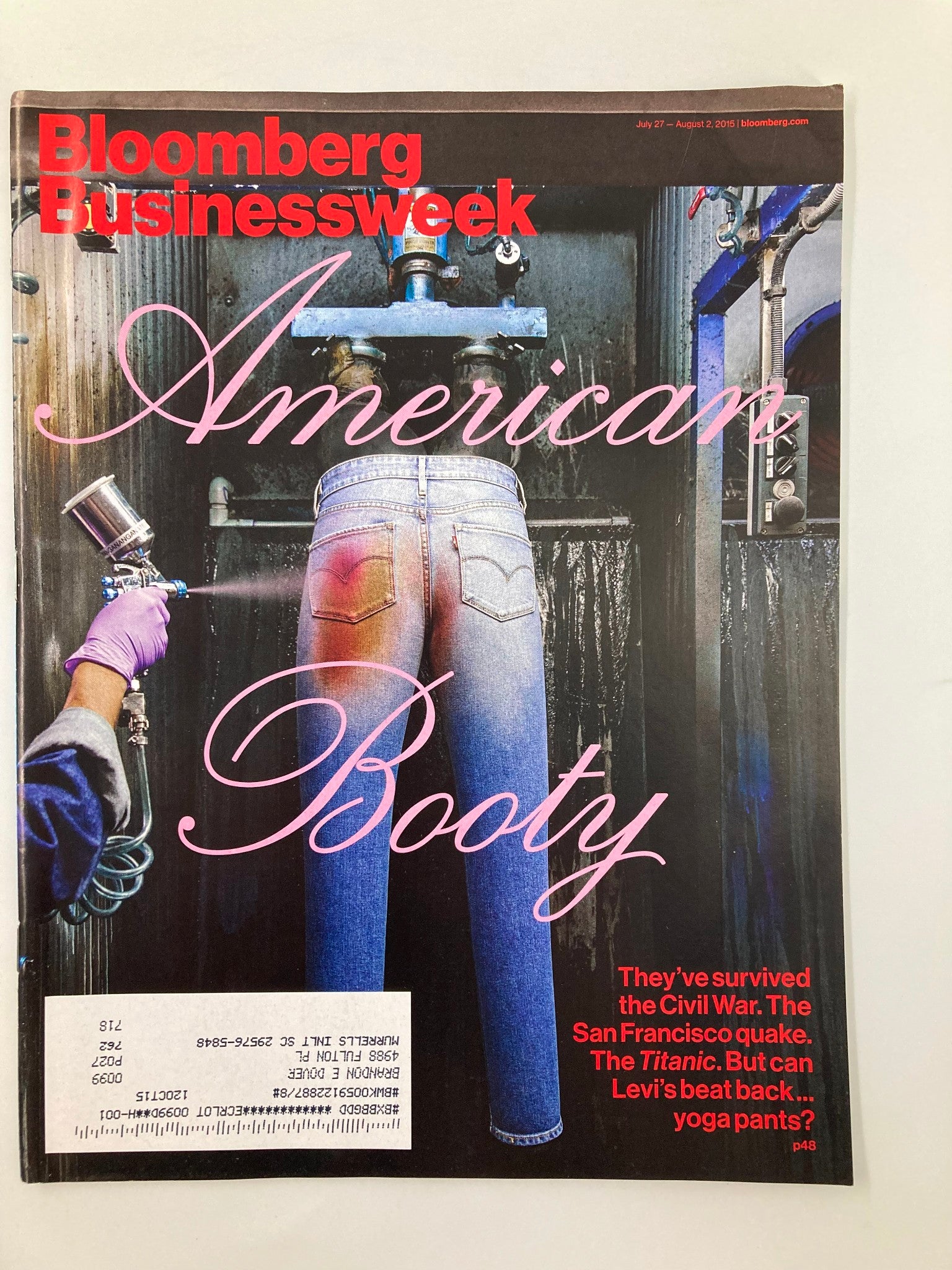 Bloomberg Businessweek Magazine July 27 2015 They've Survived The Civil War